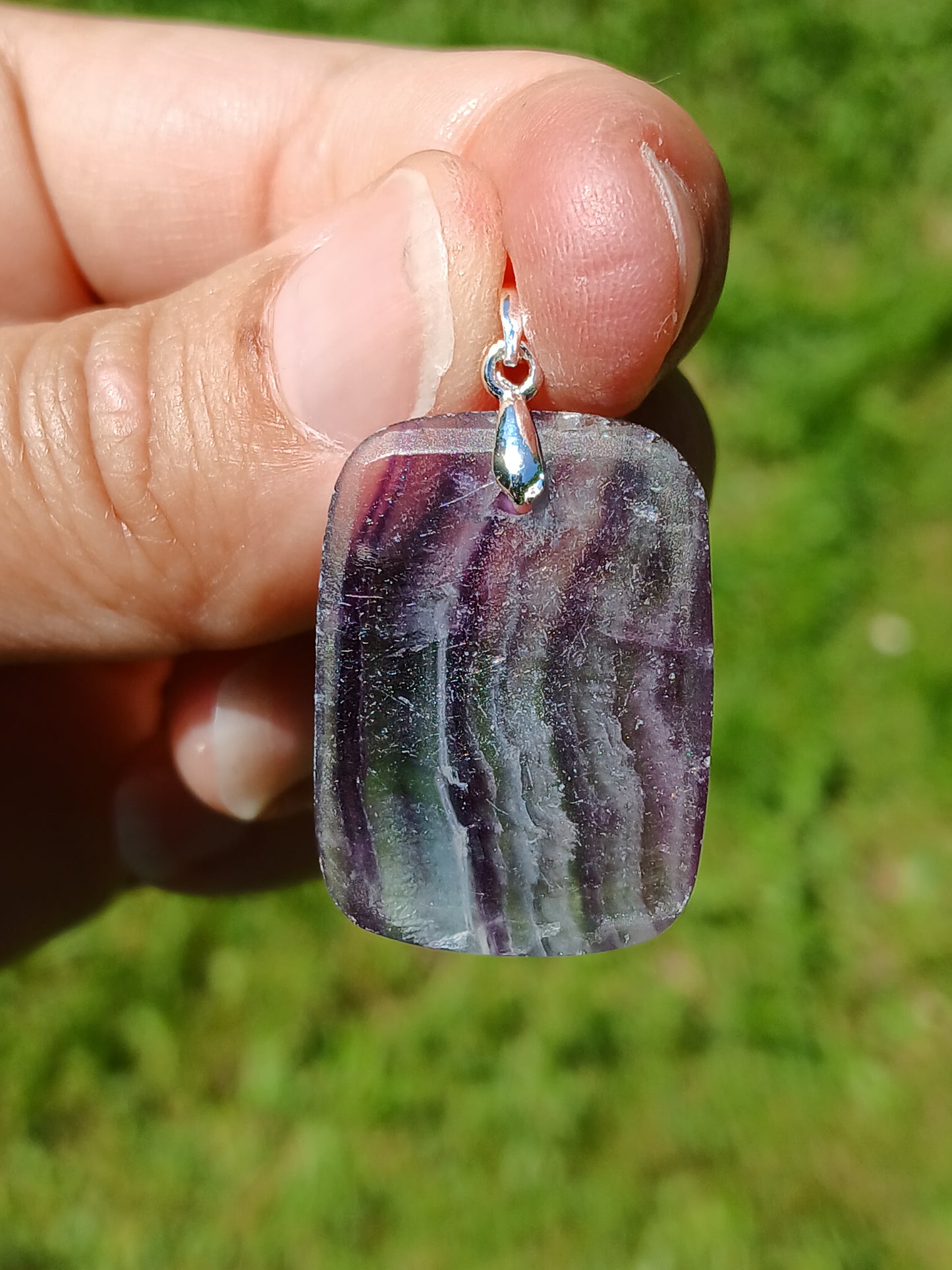 Pendentif Fluorite H