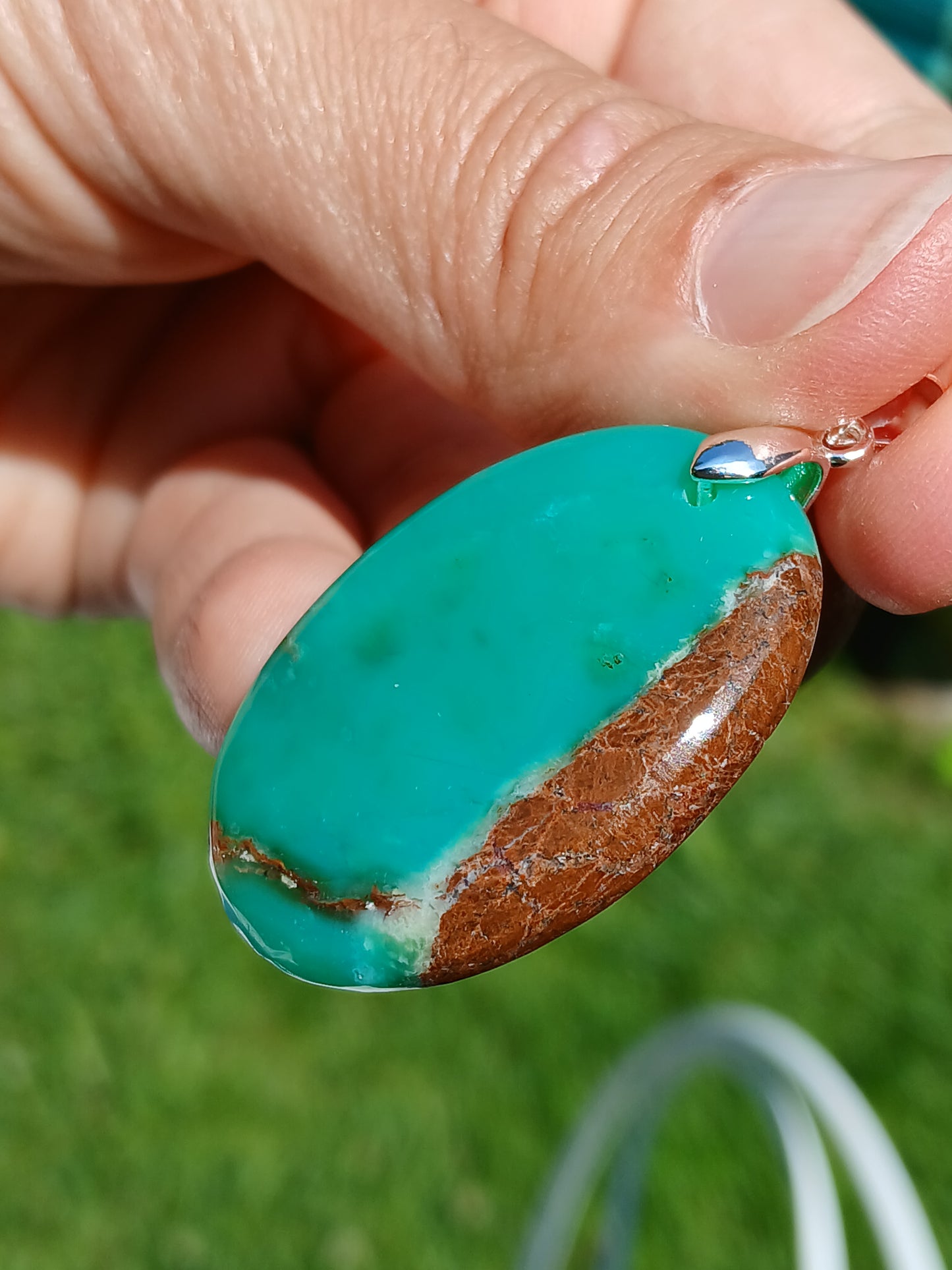 Pendentif Chysoprase CH9