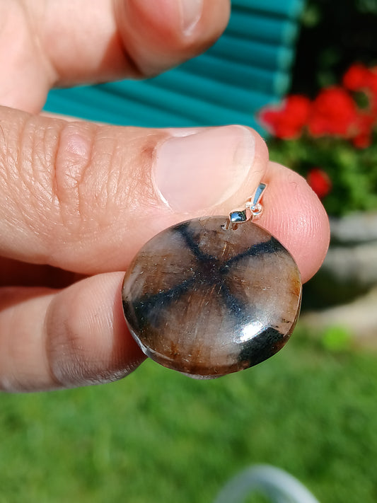 Pendentif Chiastolite n°1