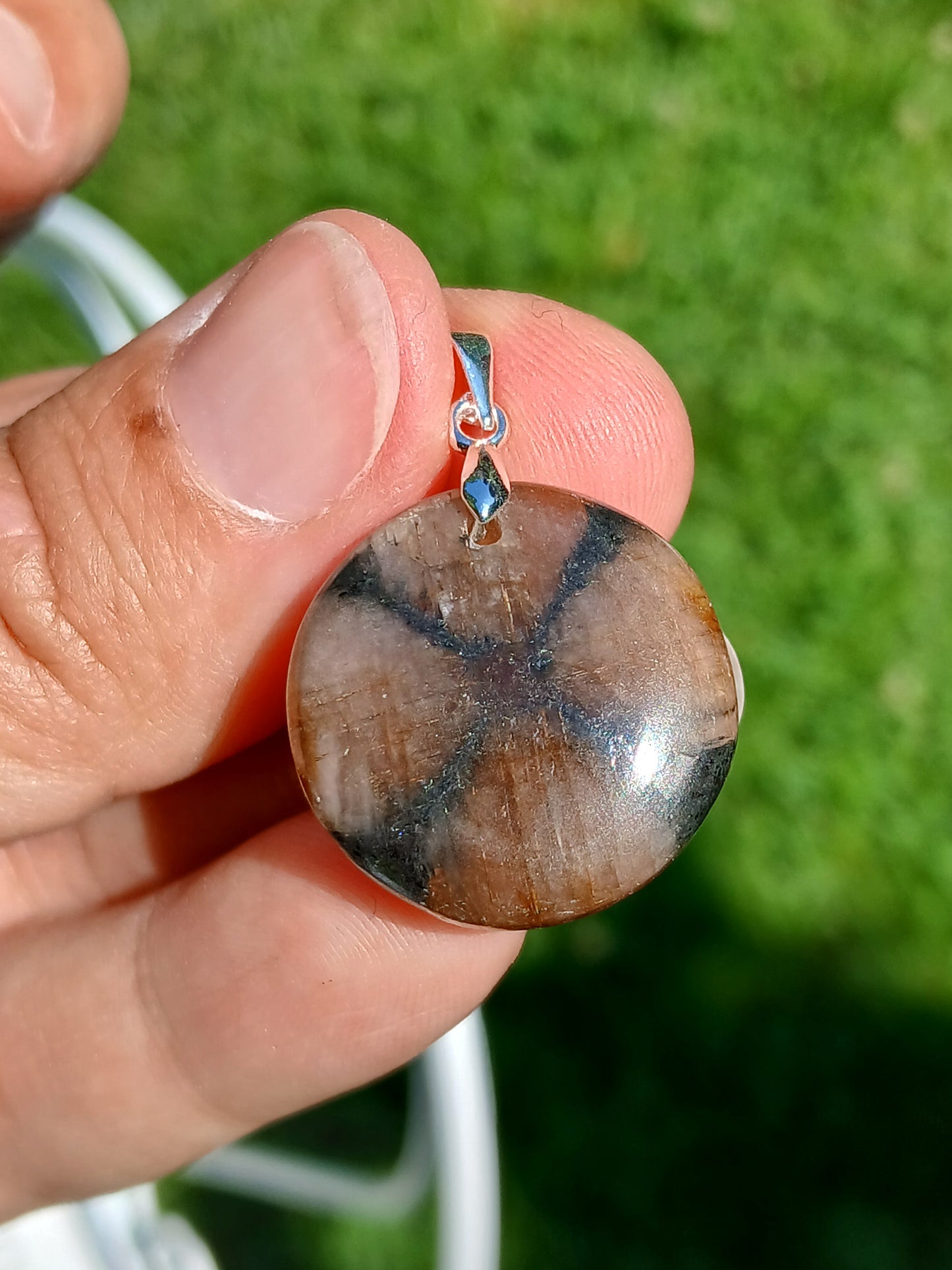 Pendentif Chiastolite n°1