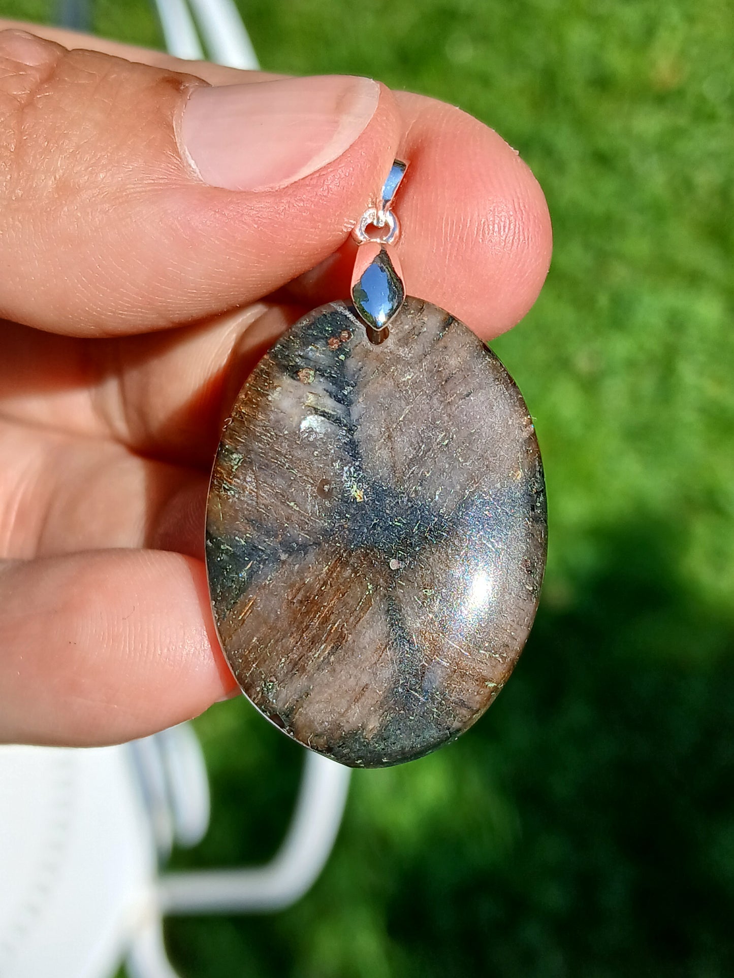 Pendentif Chiastolite n°2