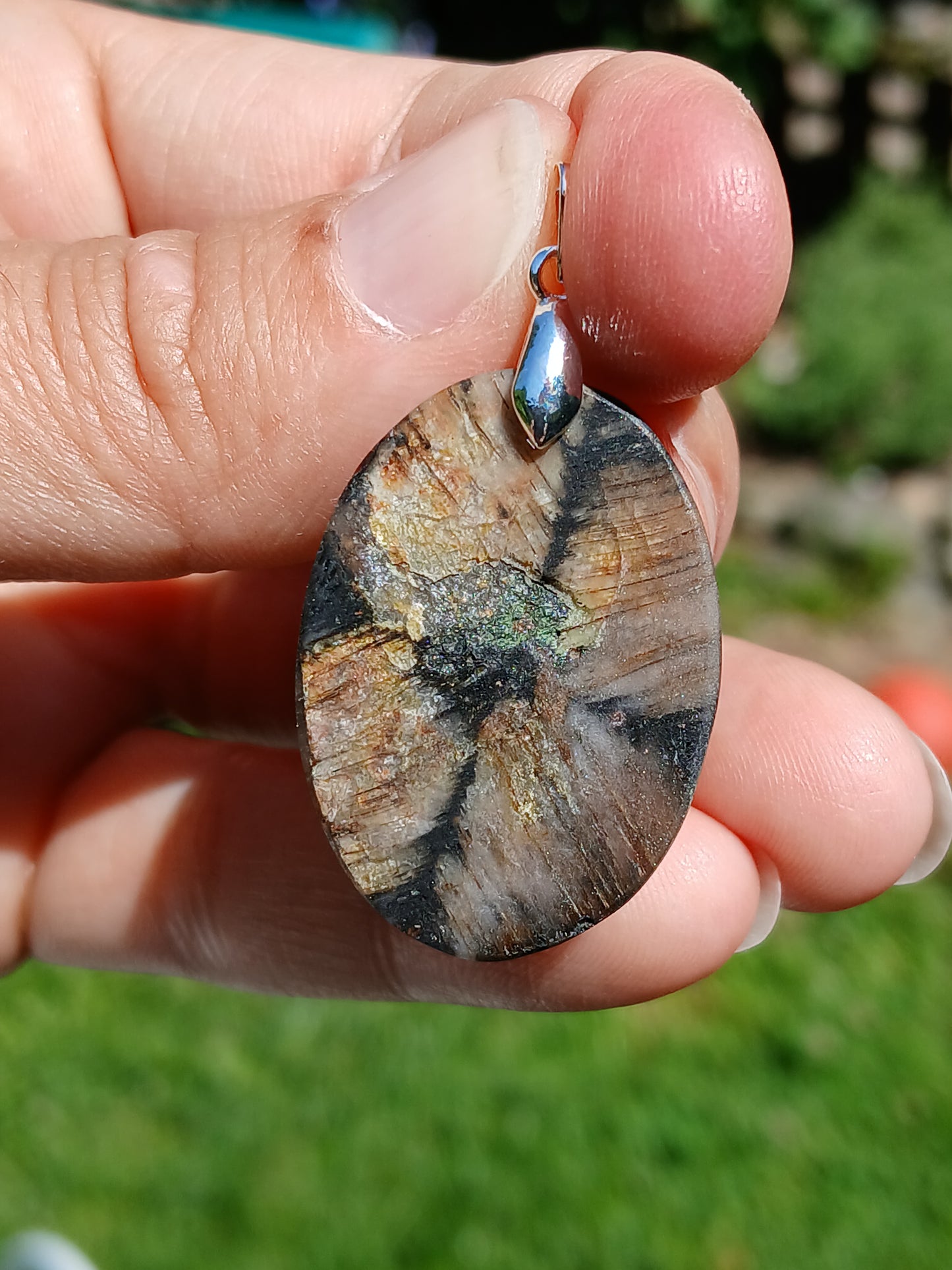 Pendentif Chiastolite n°2