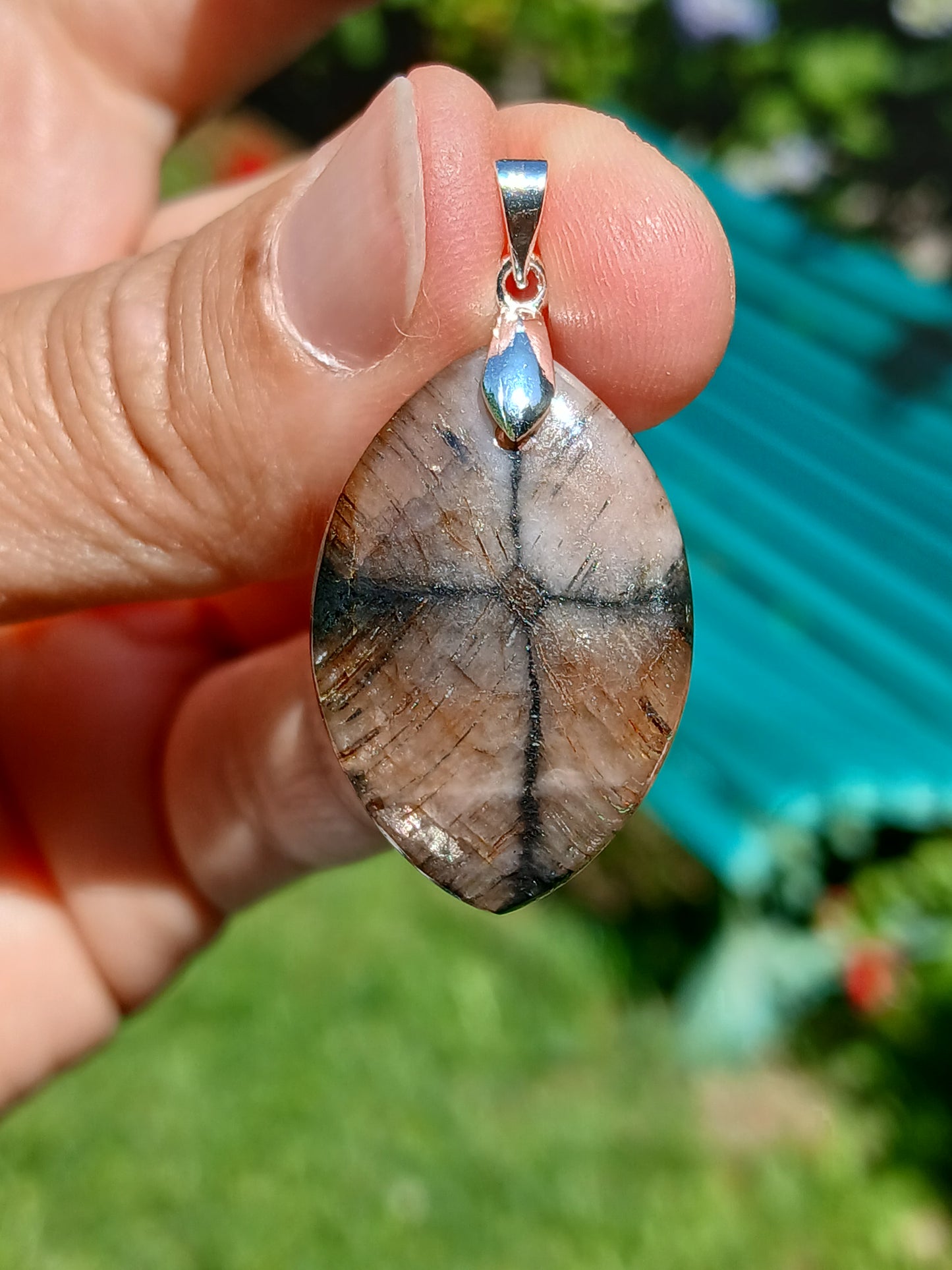 Pendentif Chiastolite n°6