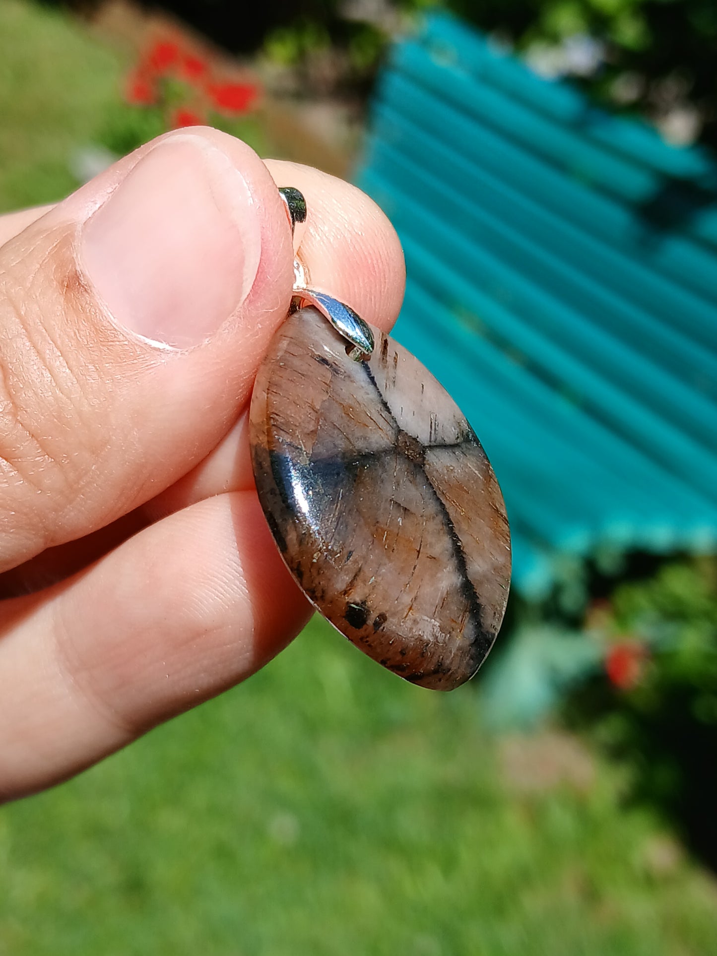 Pendentif Chiastolite n°6