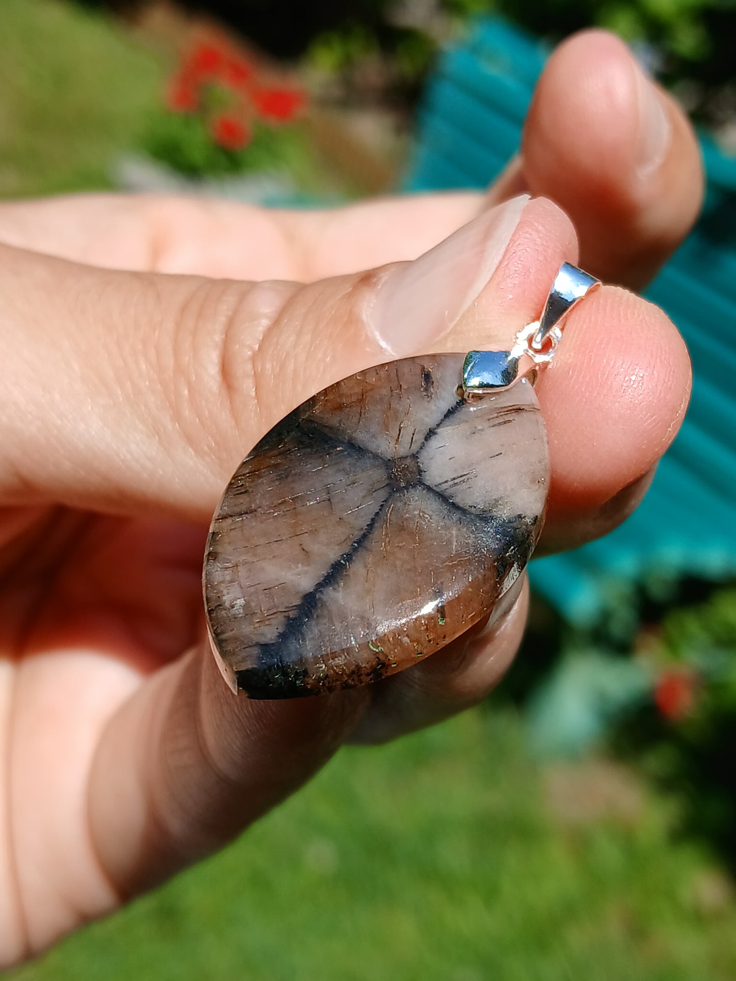 Pendentif Chiastolite n°6
