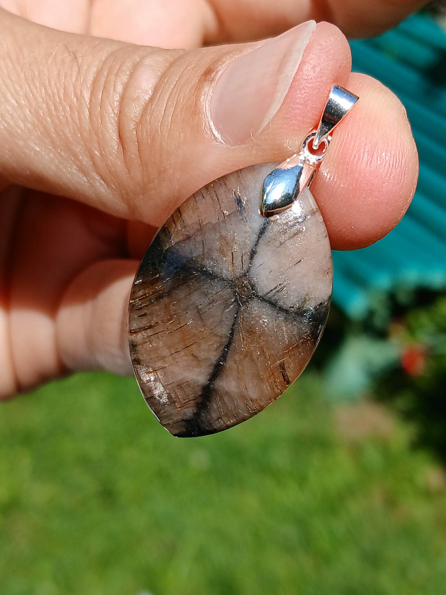 Pendentif Chiastolite n°6