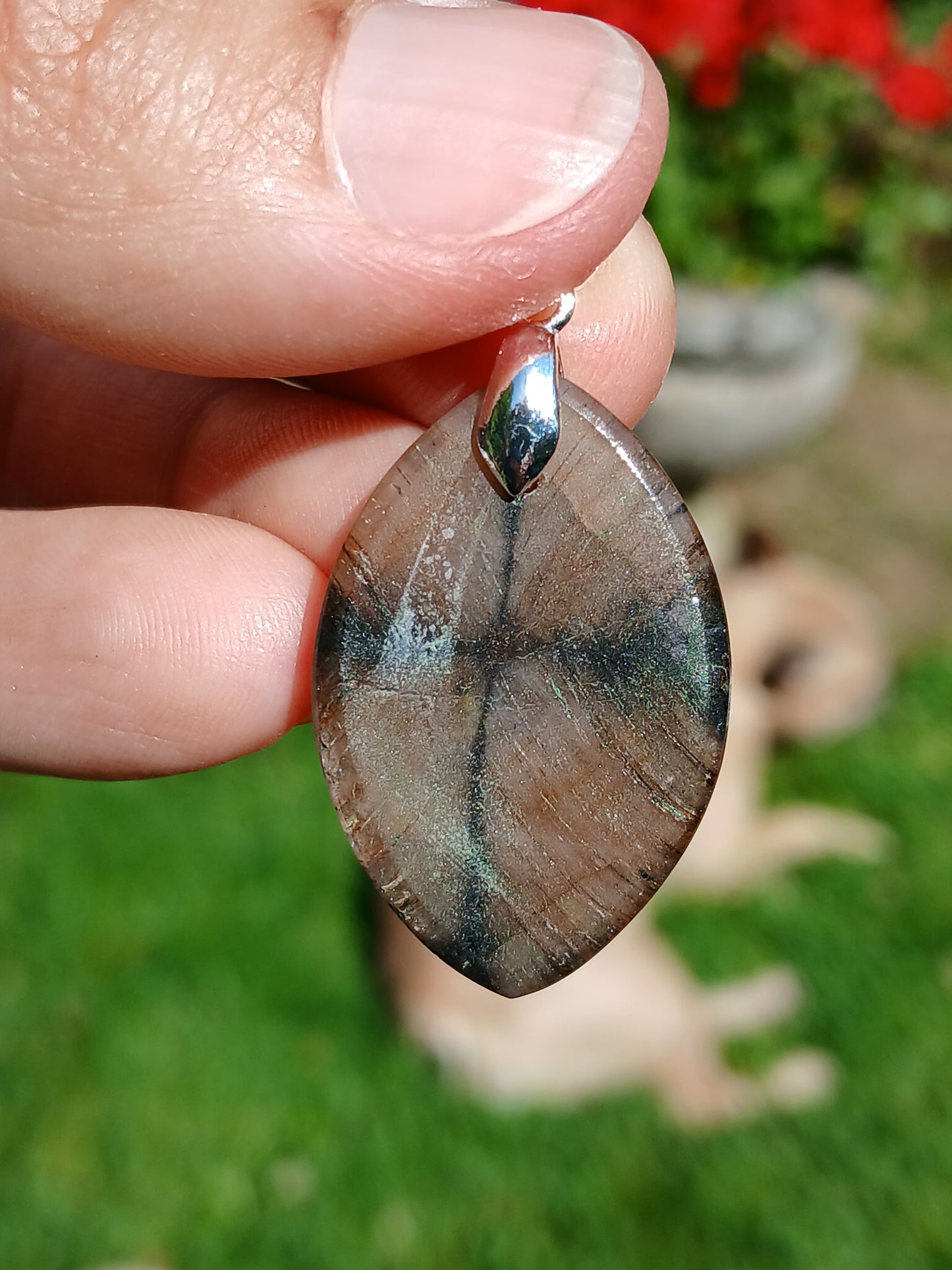Pendentif Chiastolite n°6