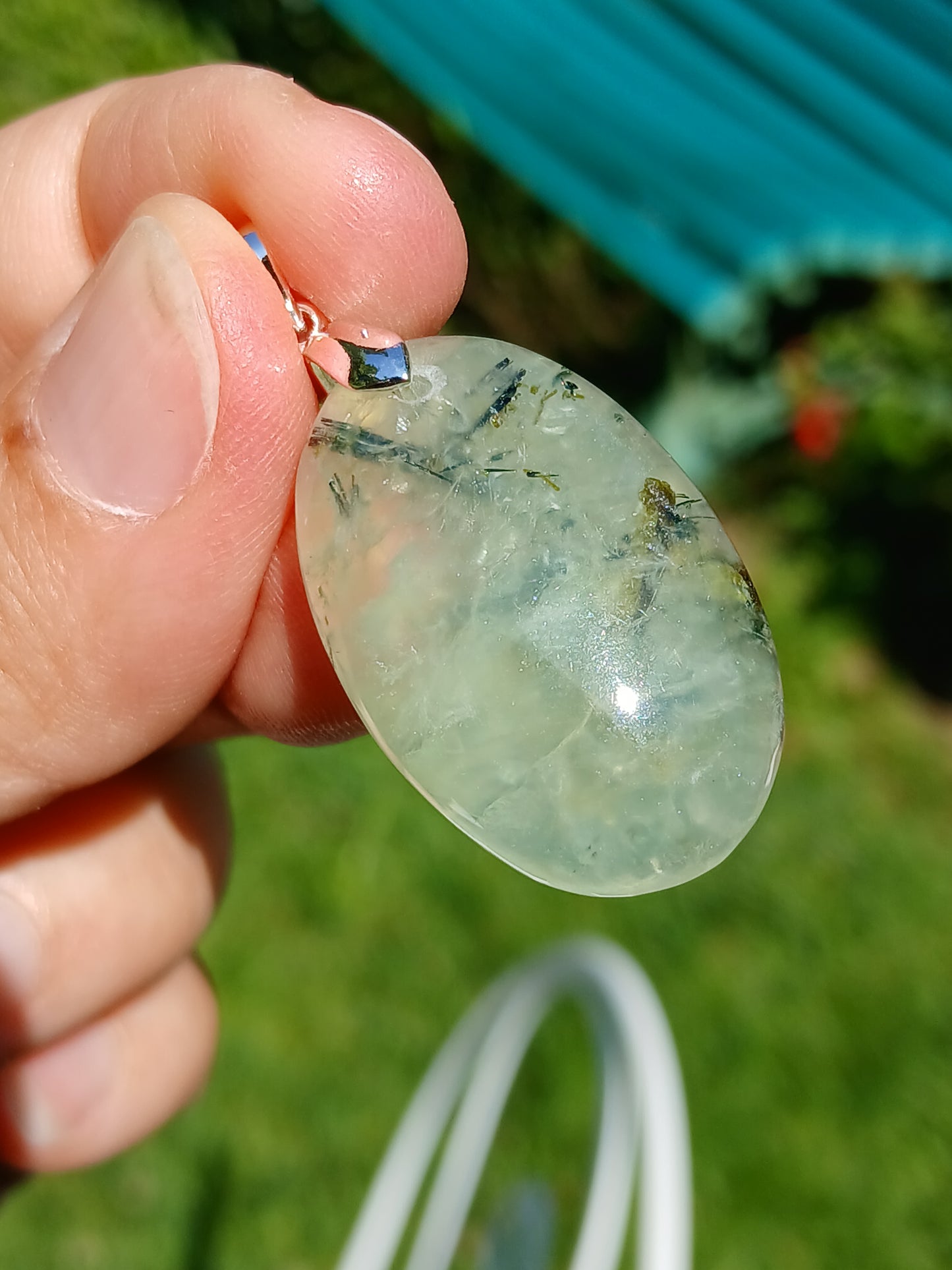 Pendentif Prehnite n°6