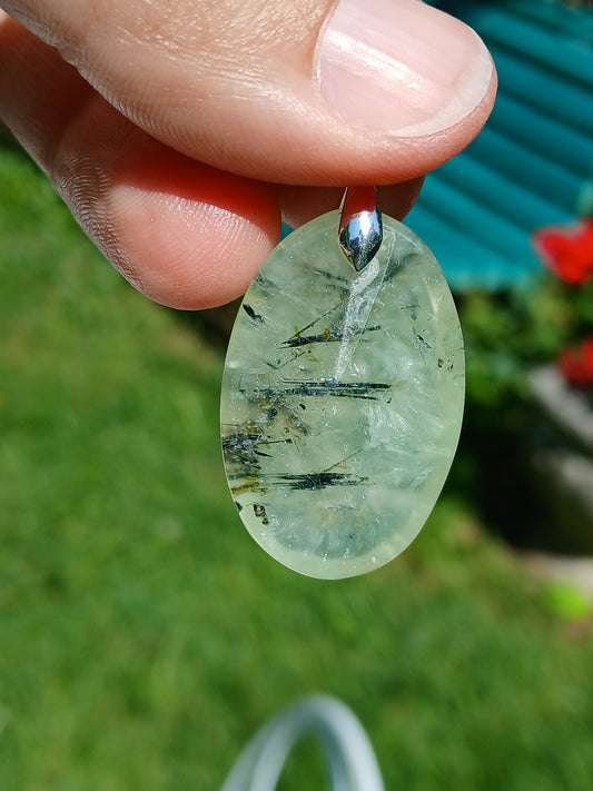 Pendentif Prehnite n°6