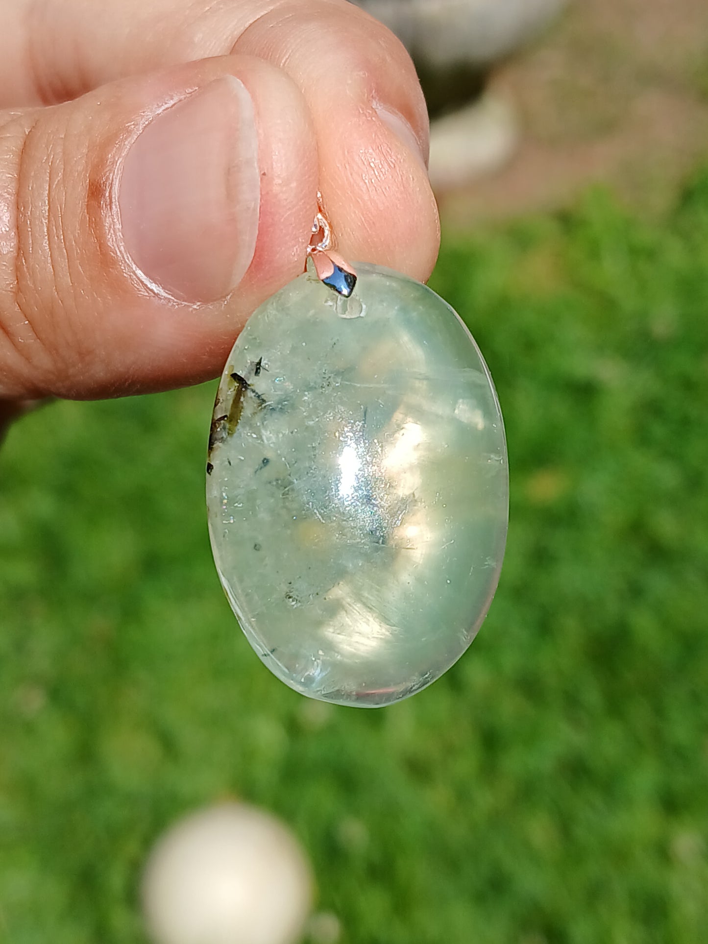 Pendentif Prehnite n°5