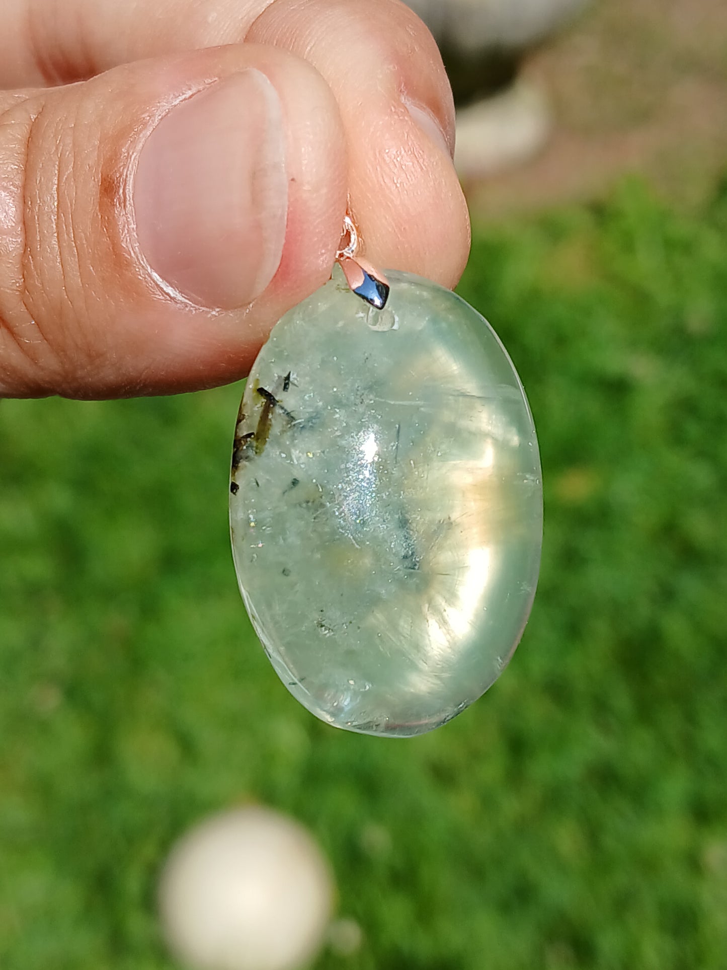 Pendentif Prehnite n°5