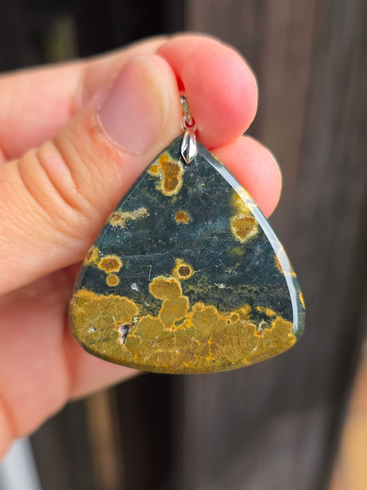 Pendentif Jaspe orbiculaire F