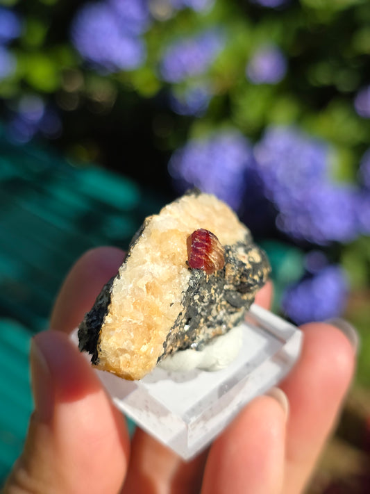 Zircon rouge du Pakistan A