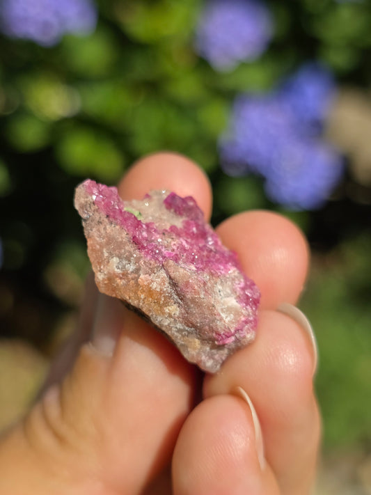 Cobaltocalcite cristallisée du Congo n°5