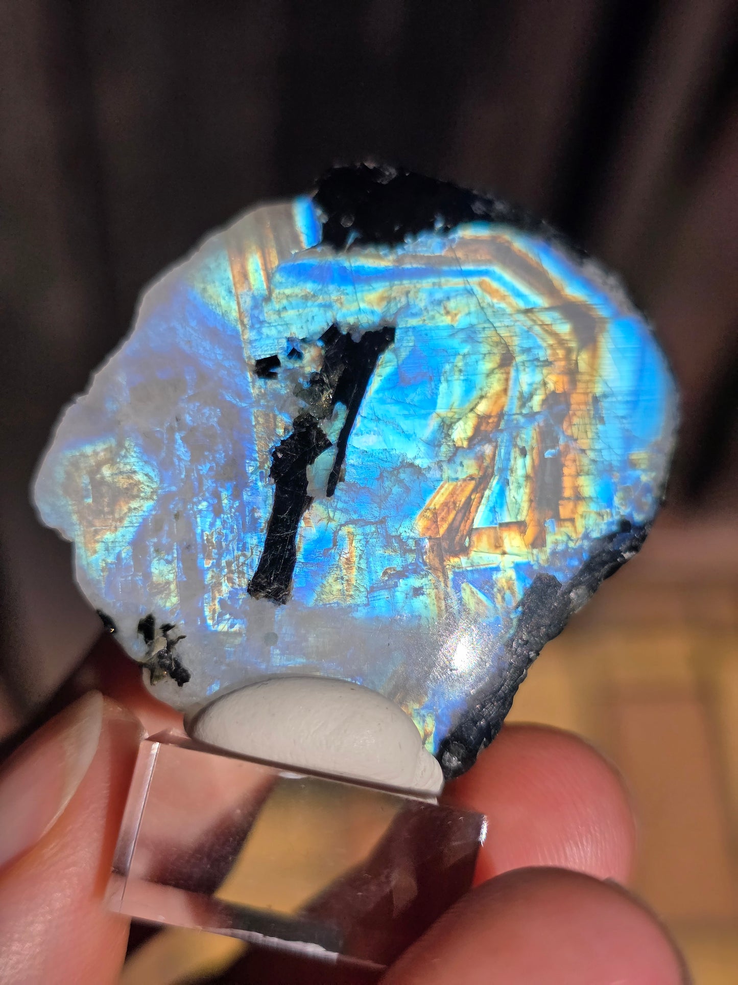 Labradorite blanche n°14