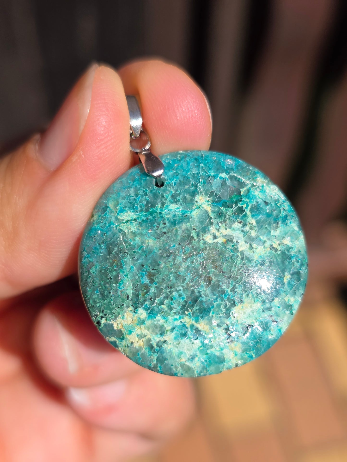 Pendentif Chrysocolle A