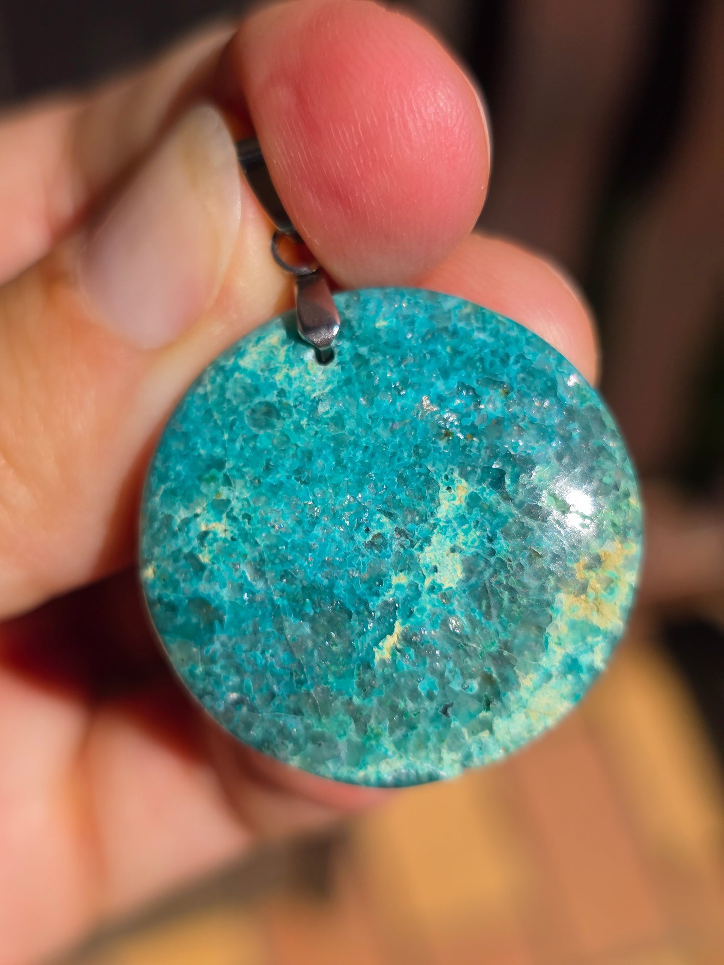 Pendentif Chrysocolle A