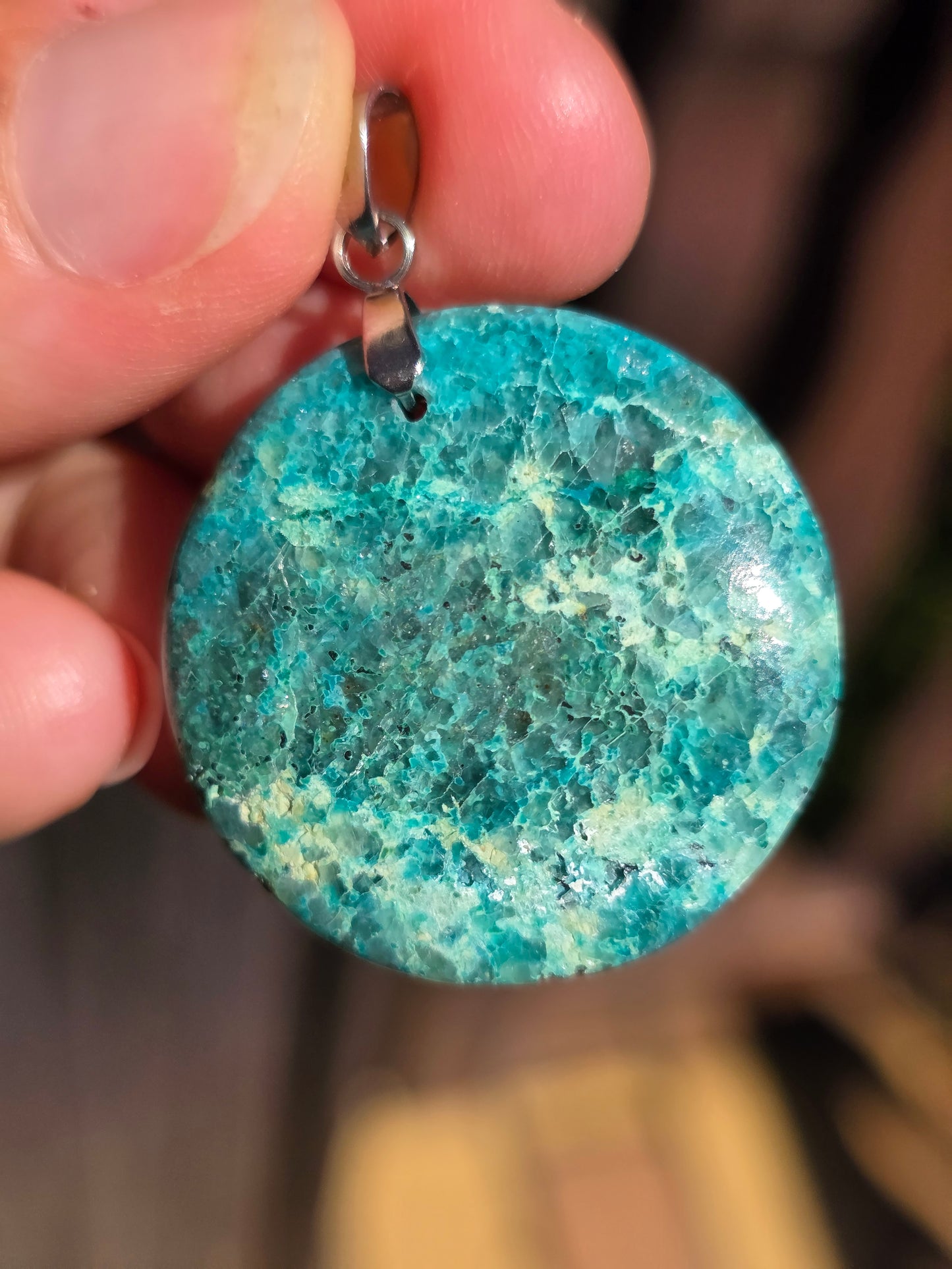 Pendentif Chrysocolle A