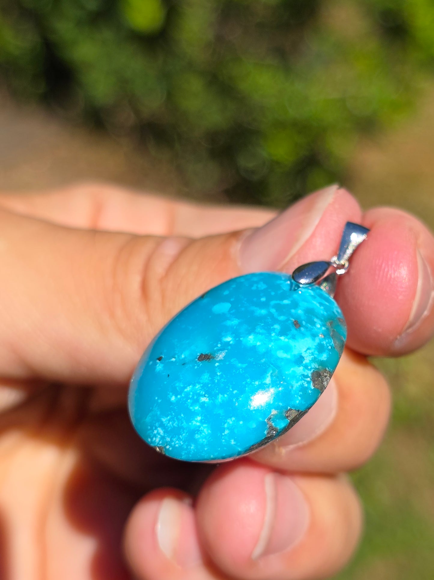 Pendentif Turquoise d'Iran n°8