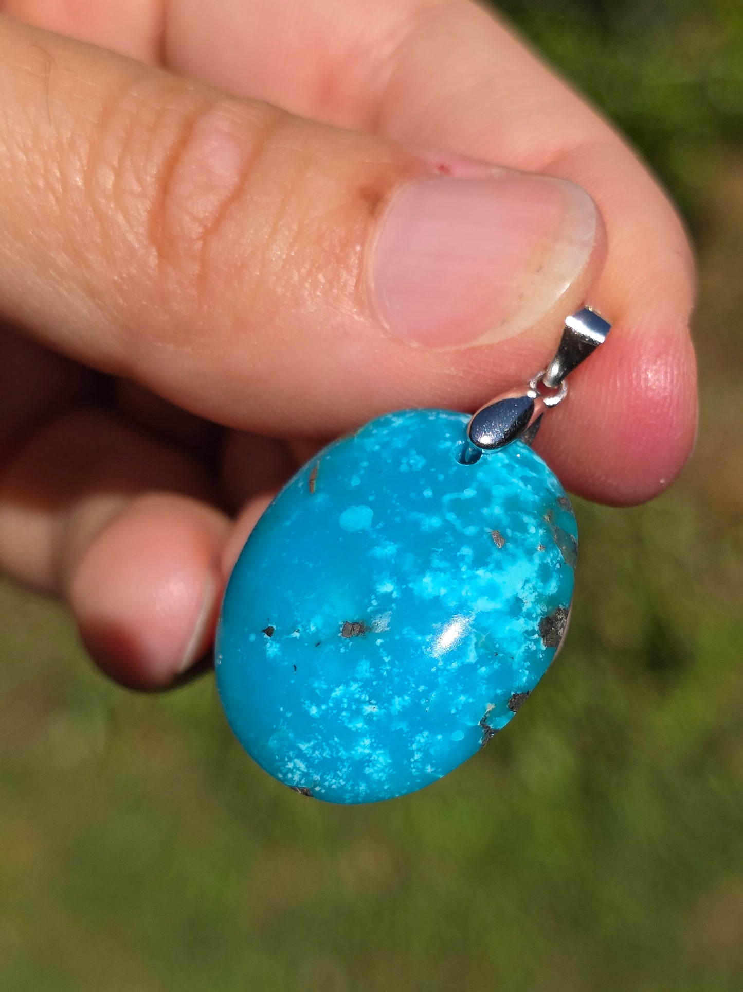 Pendentif Turquoise d'Iran n°8