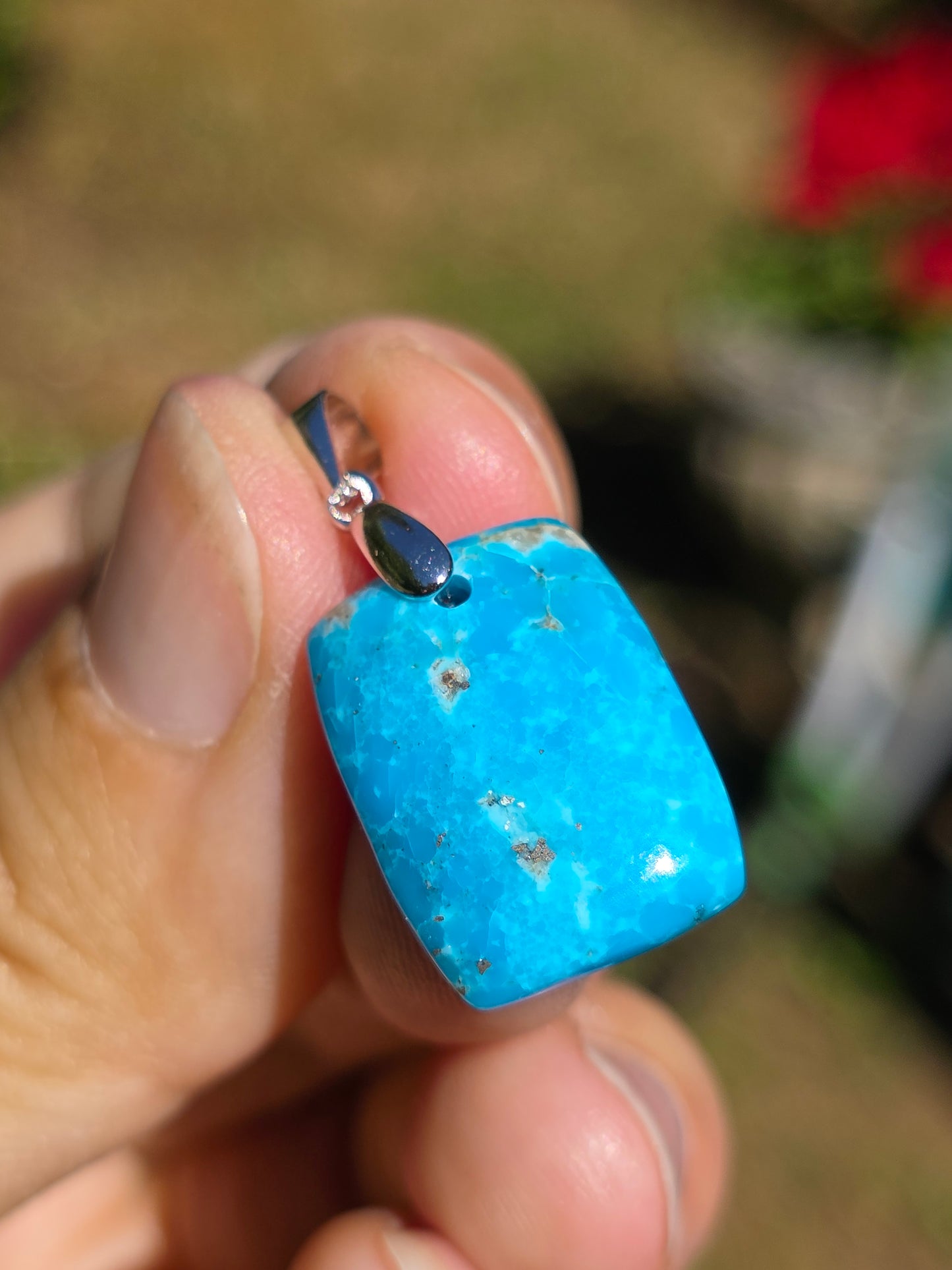 Pendentif Turquoise d'Arizona n°3