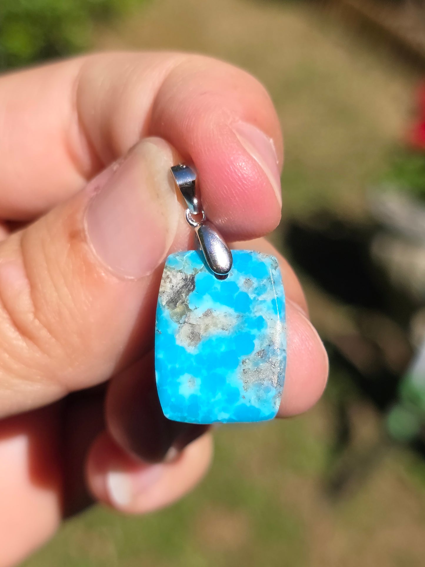 Pendentif Turquoise d'Arizona n°3