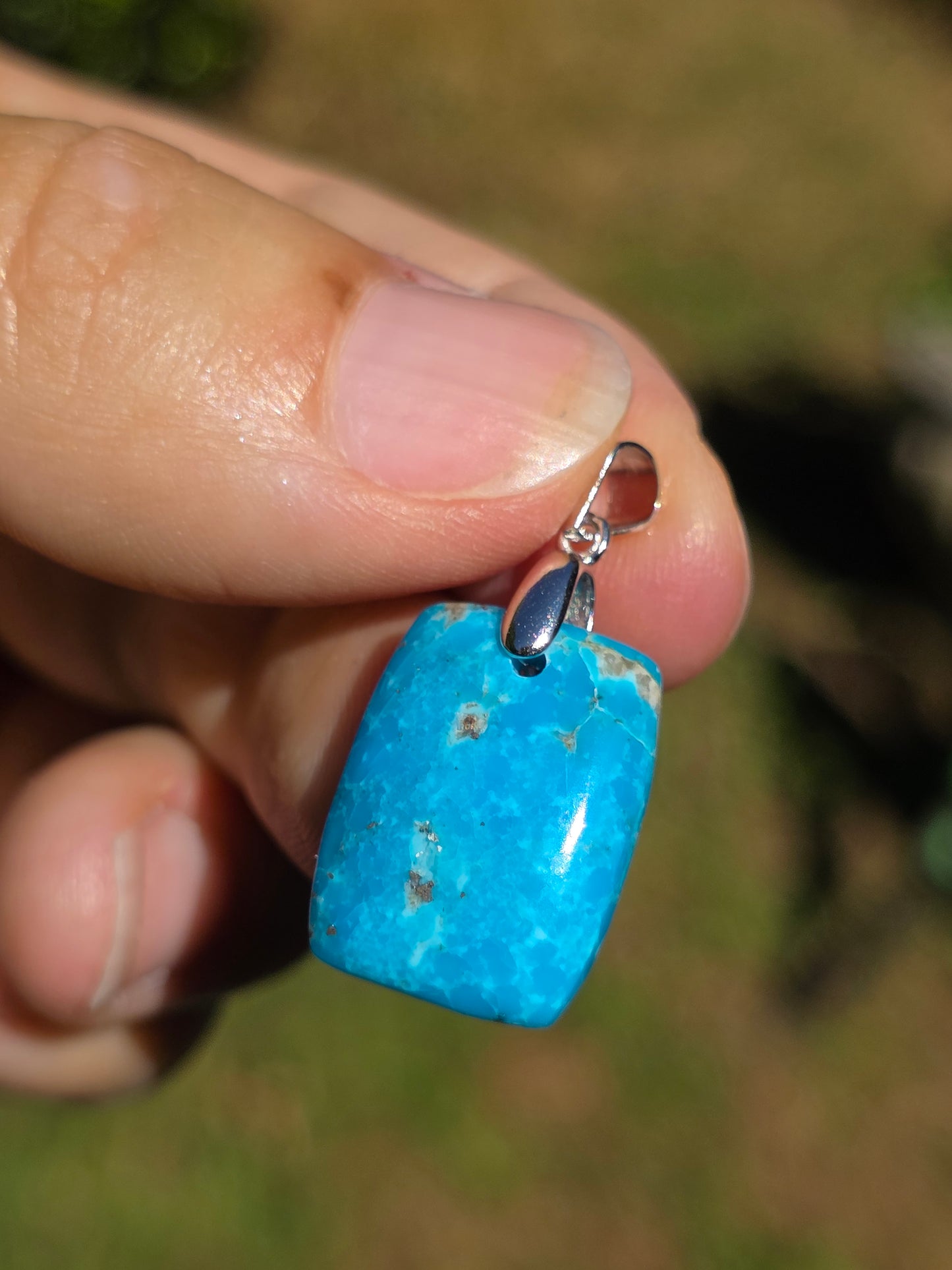 Pendentif Turquoise d'Arizona n°3