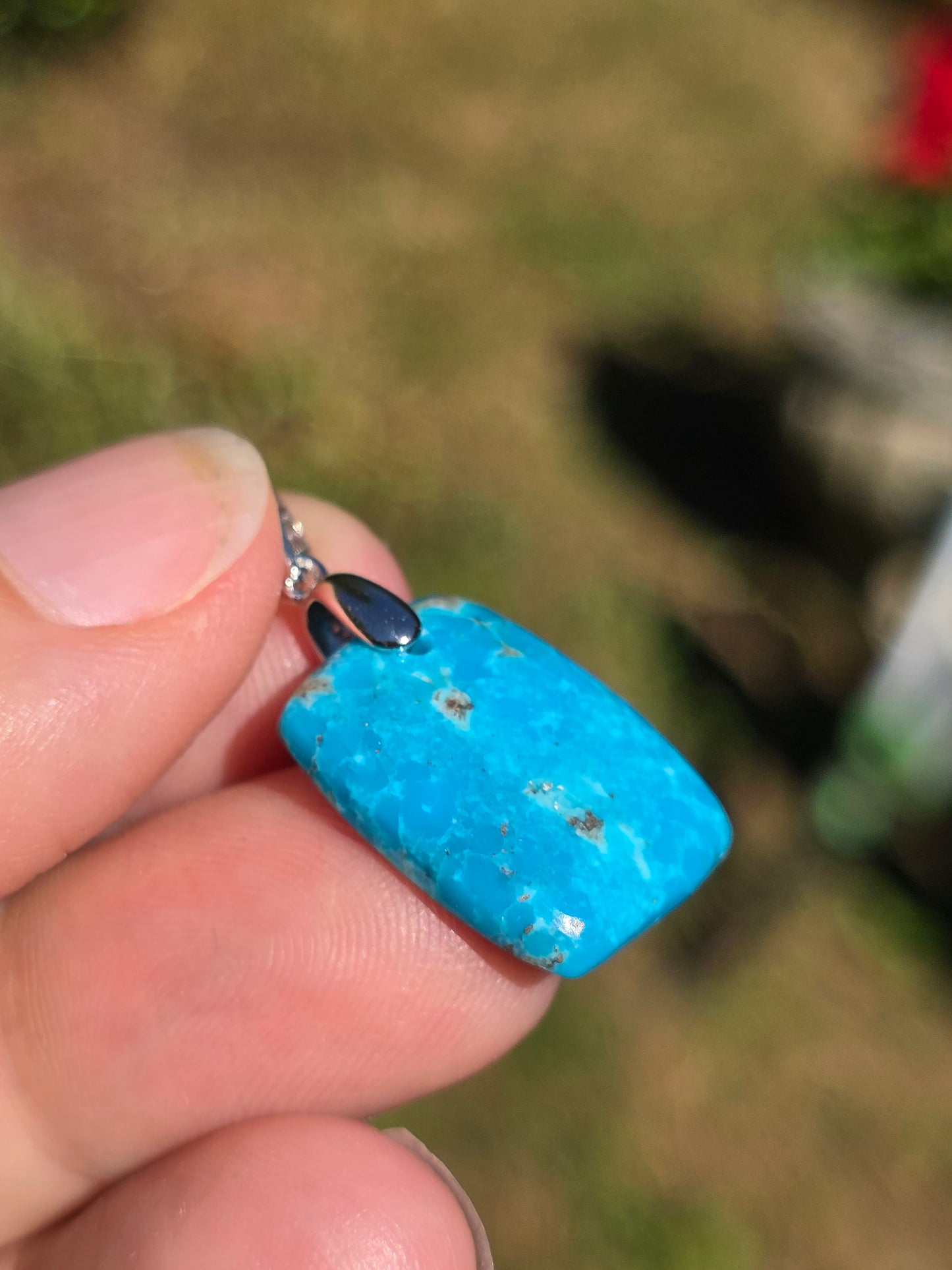 Pendentif Turquoise d'Arizona n°3