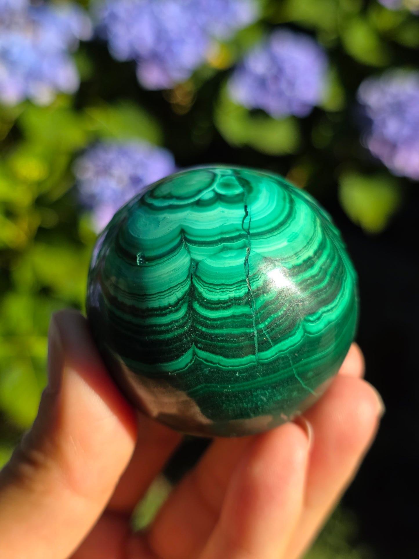 Sphère Malachite n°1