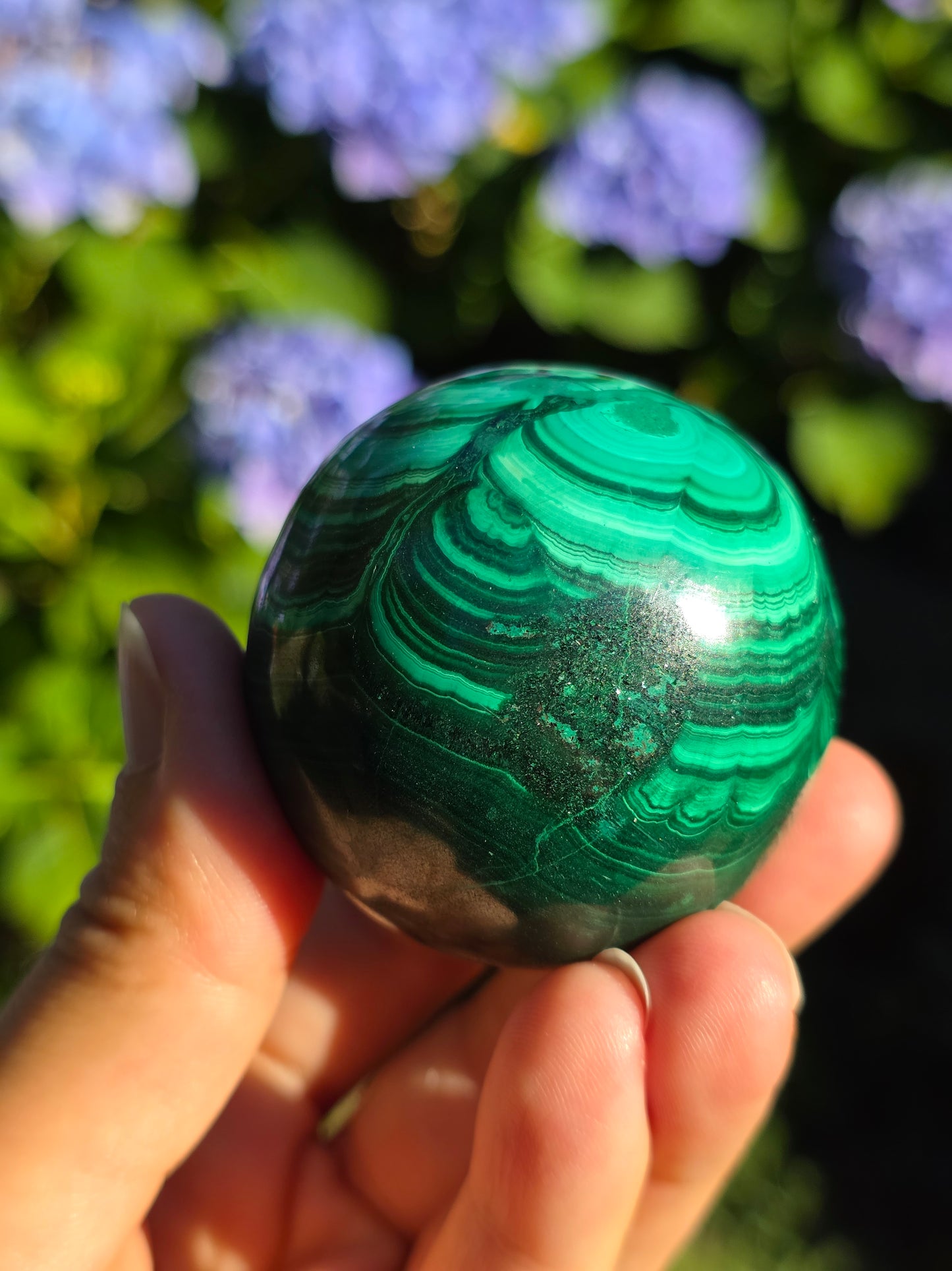 Sphère Malachite n°1