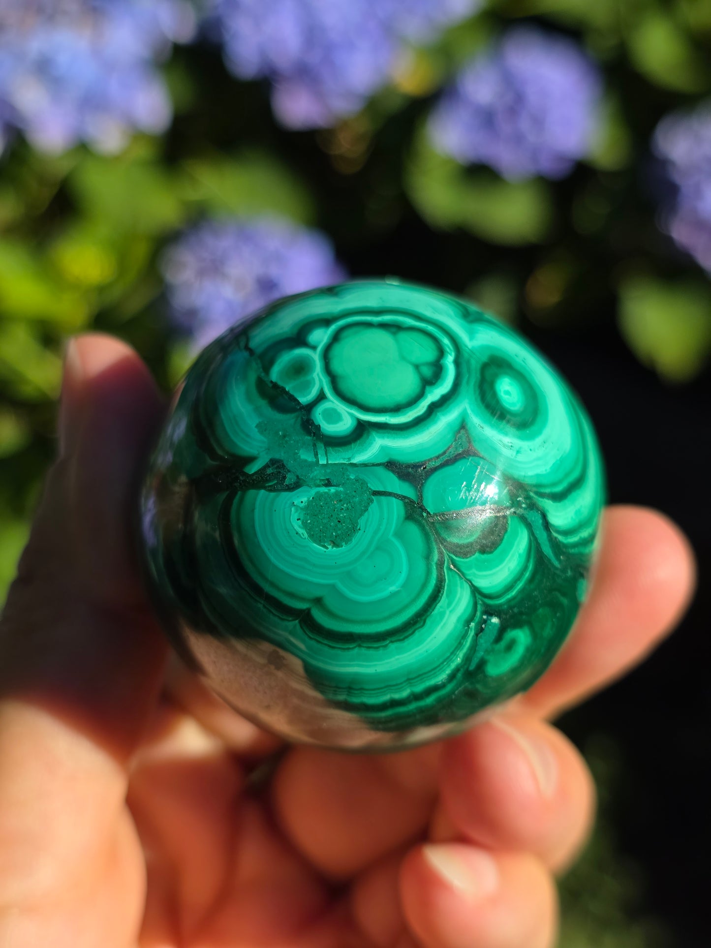 Sphère Malachite n°1