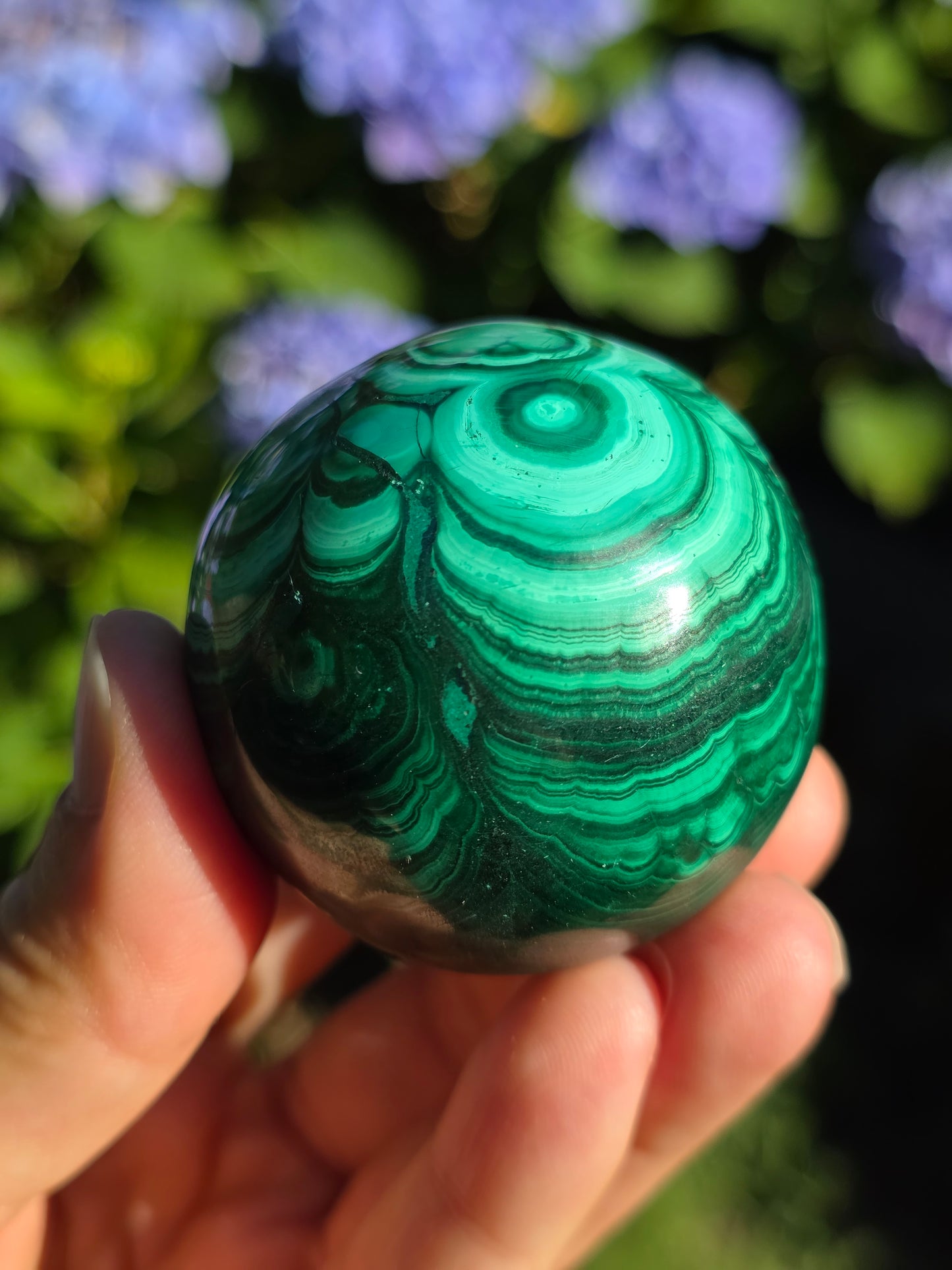 Sphère Malachite n°1