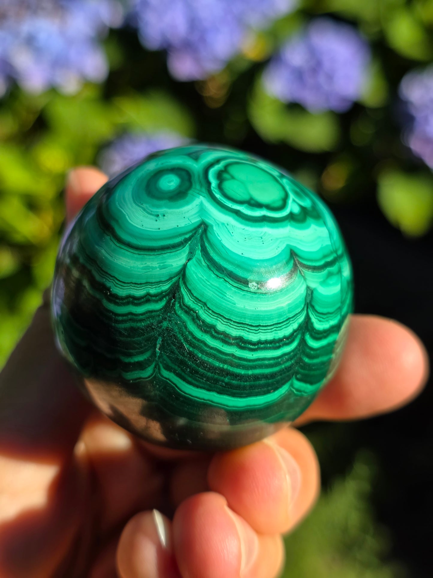 Sphère Malachite n°1
