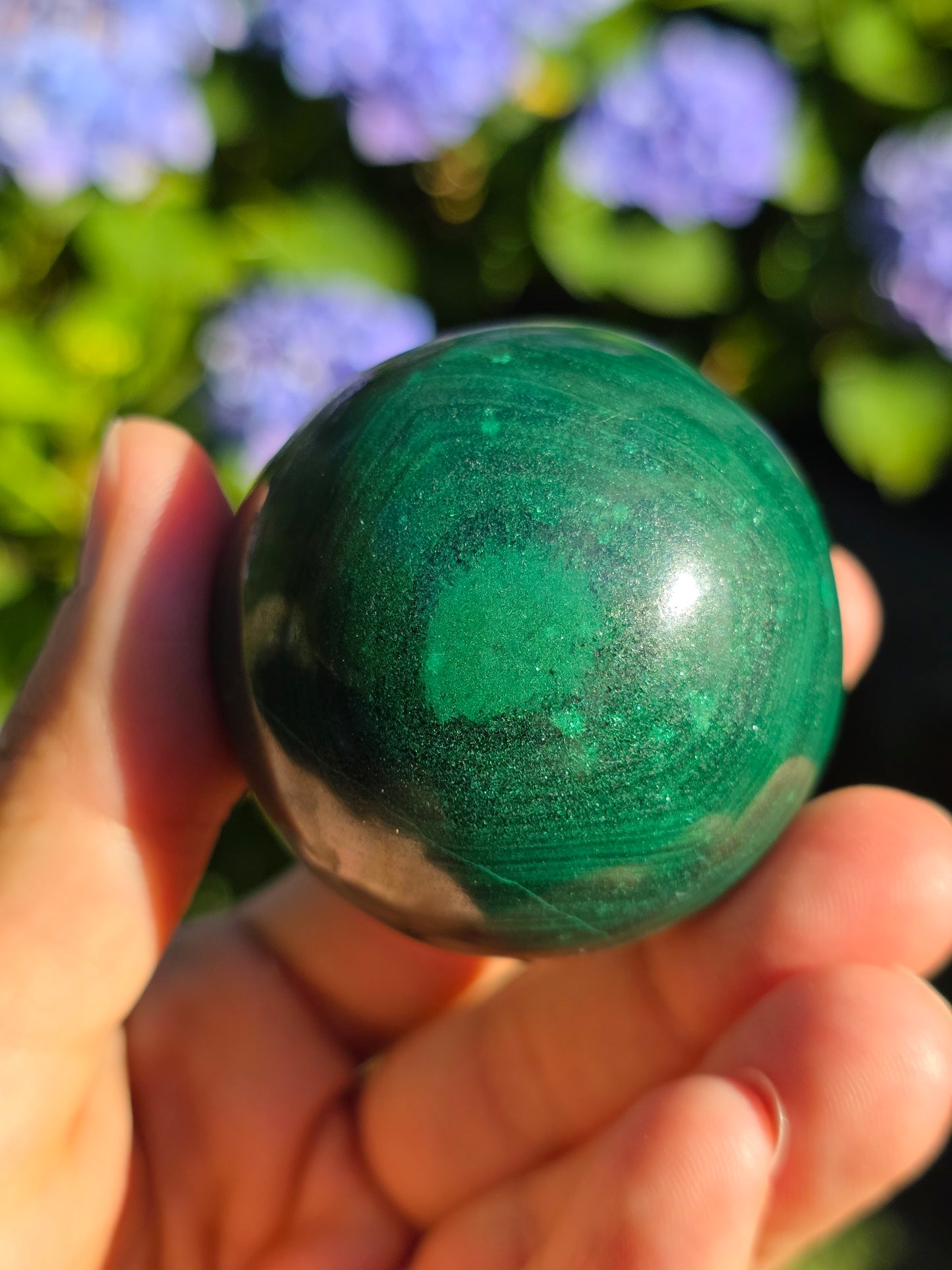 Sphère Malachite n°1