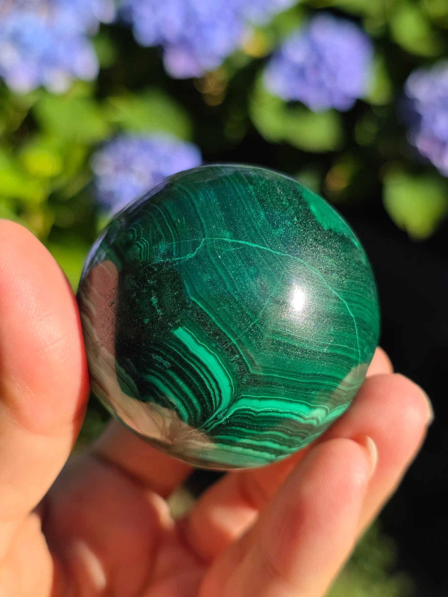 Sphère Malachite n°1