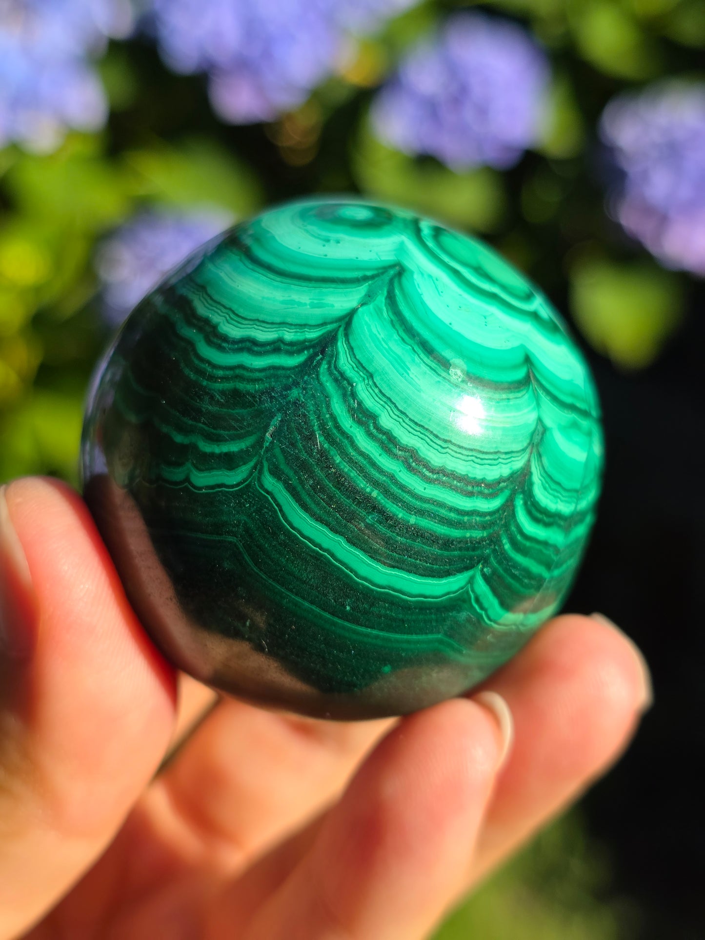 Sphère Malachite n°1