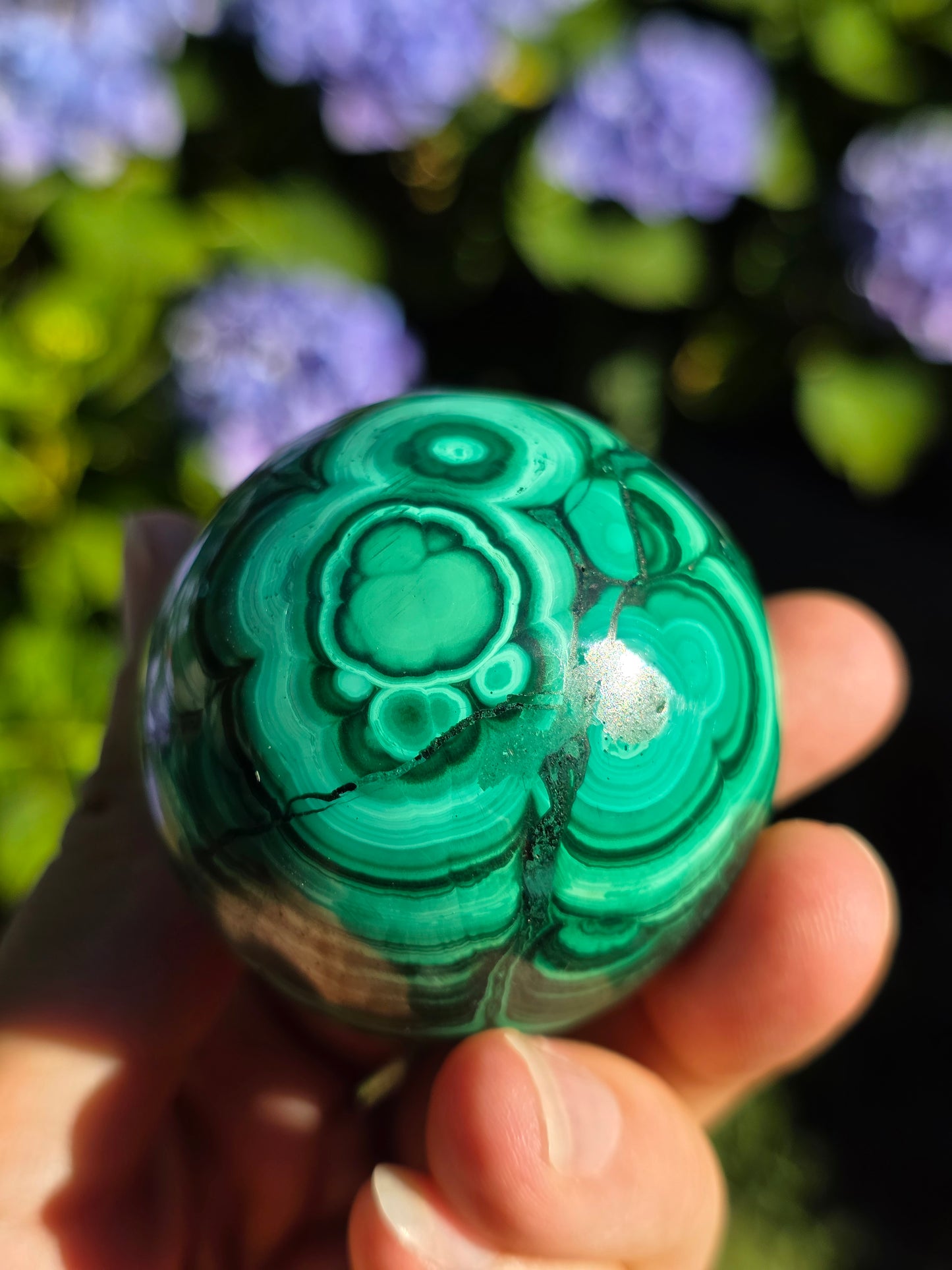Sphère Malachite n°1