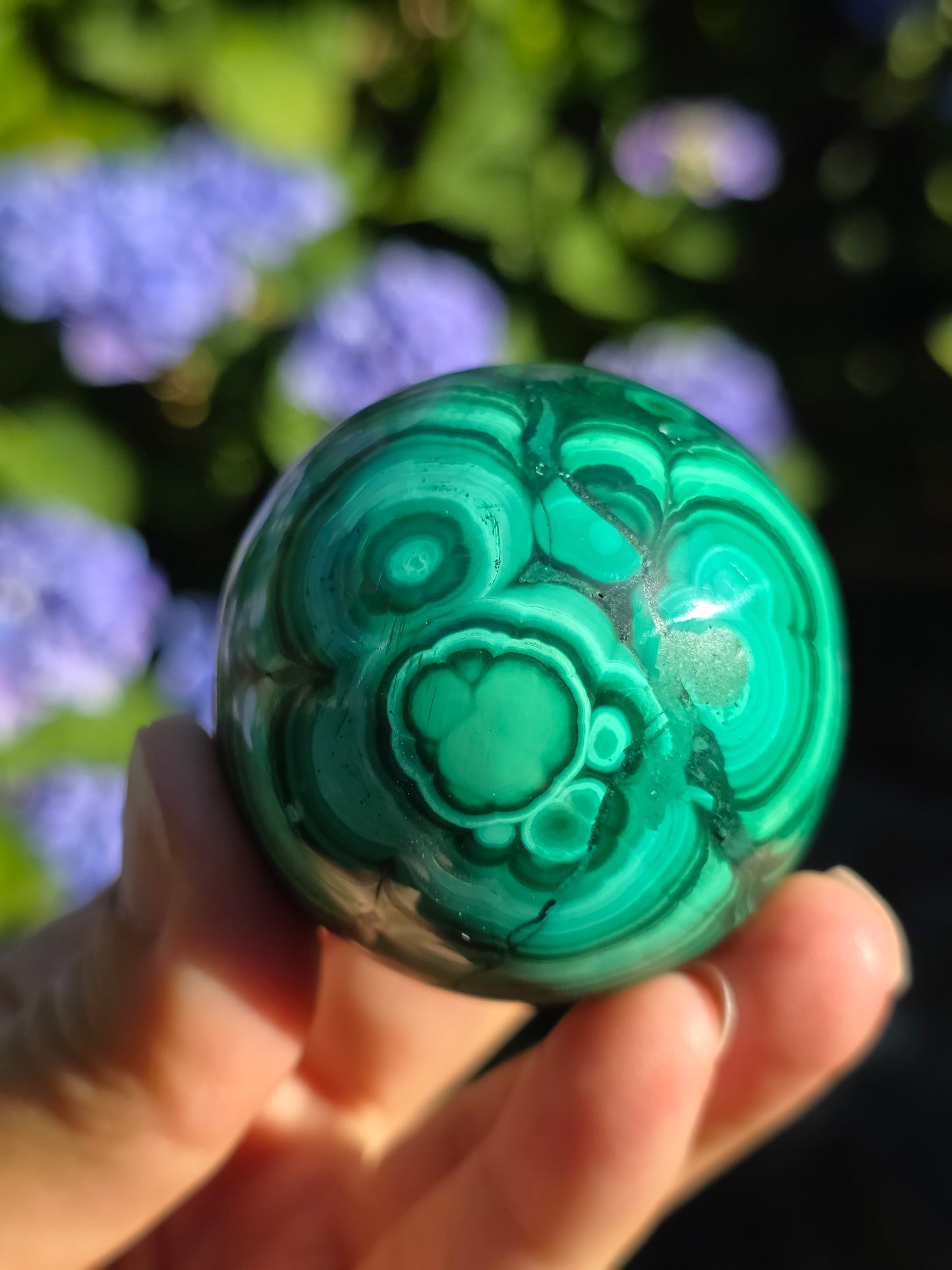 Sphère Malachite n°1