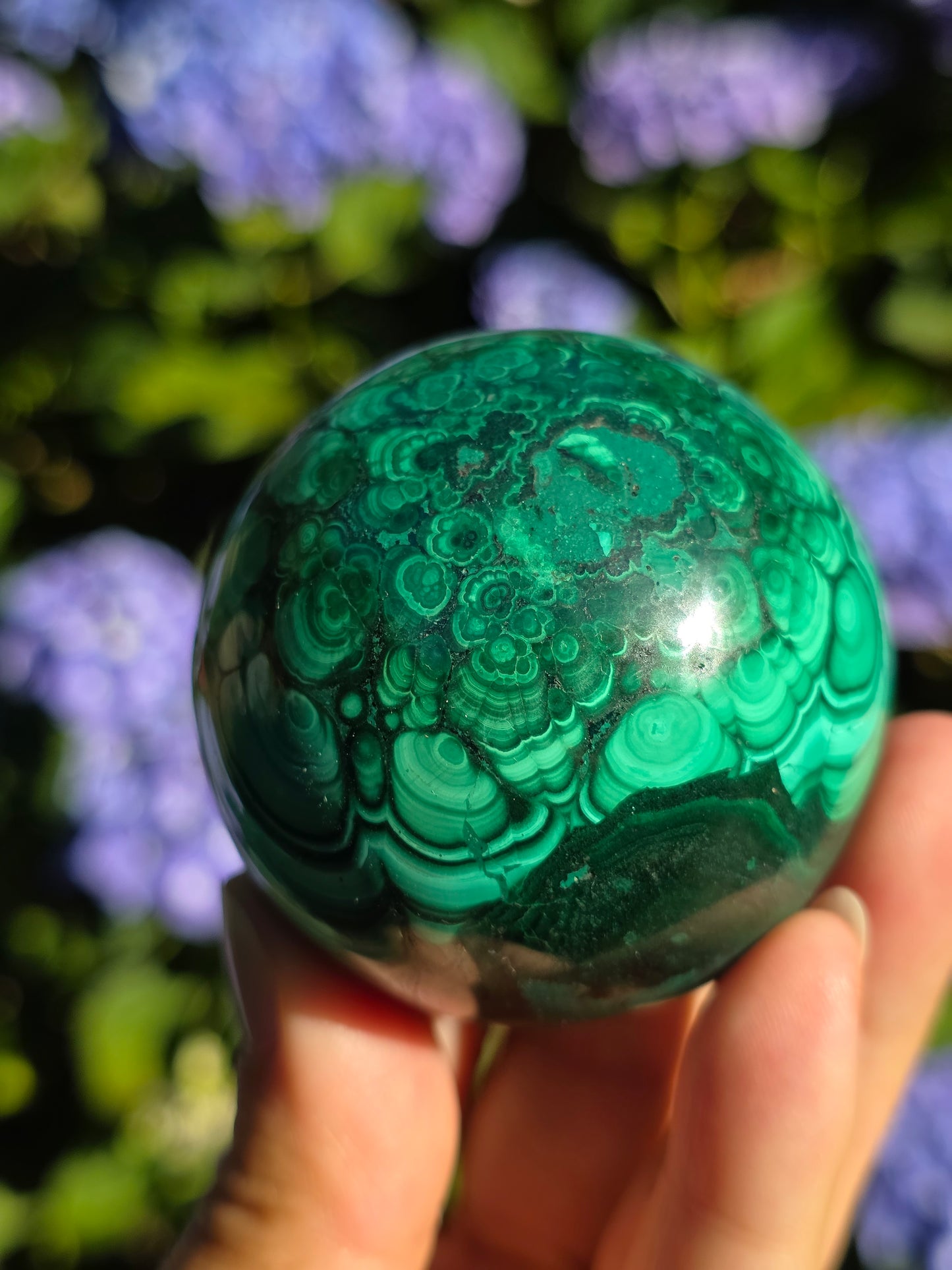 Sphère Malachite n°2