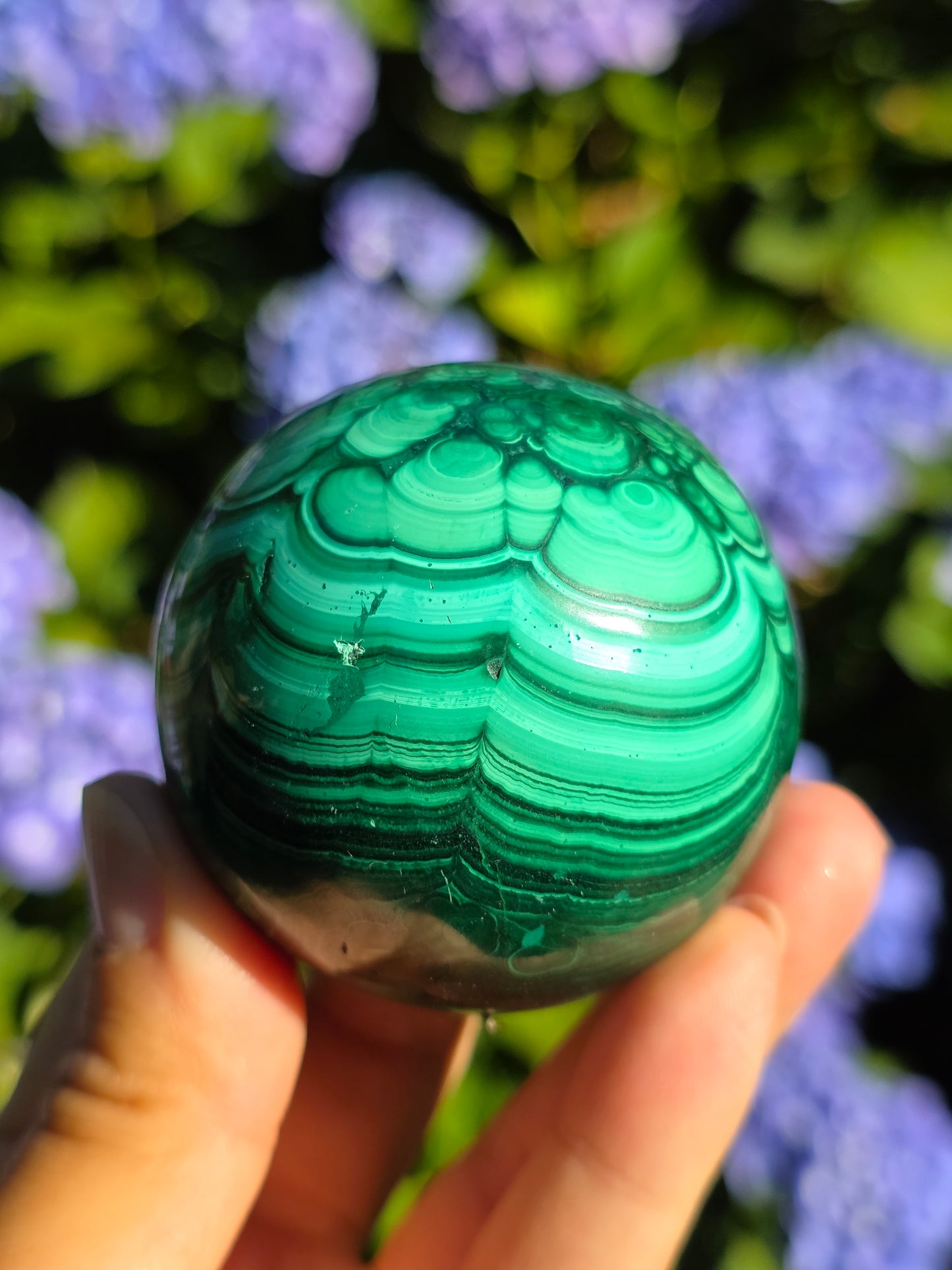 Sphère Malachite n°2