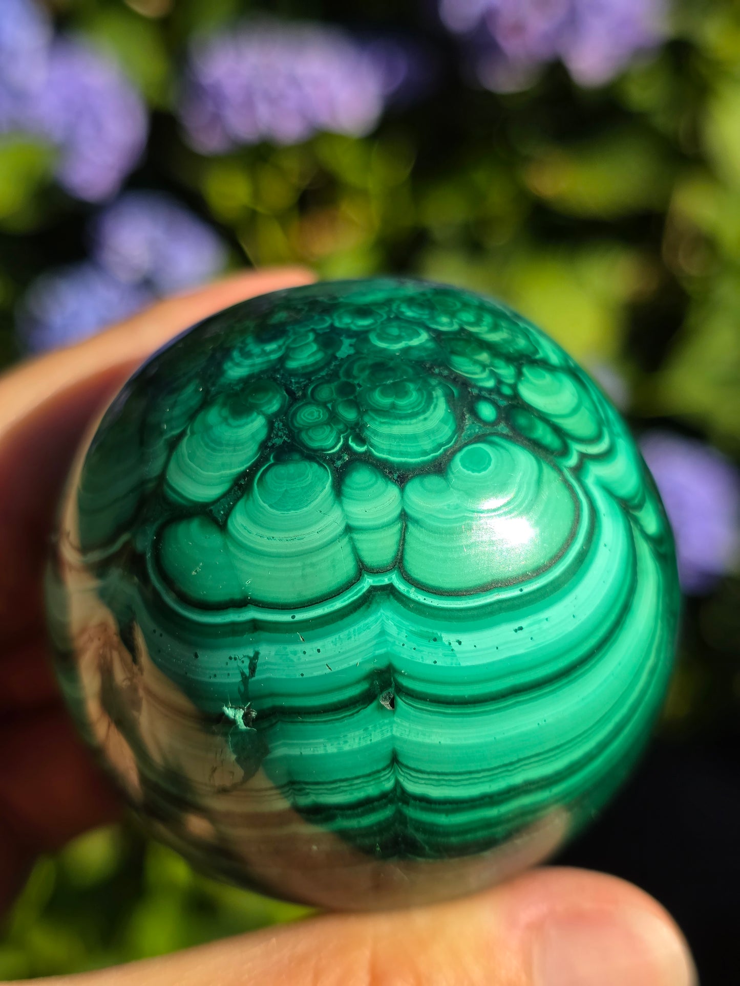 Sphère Malachite n°2