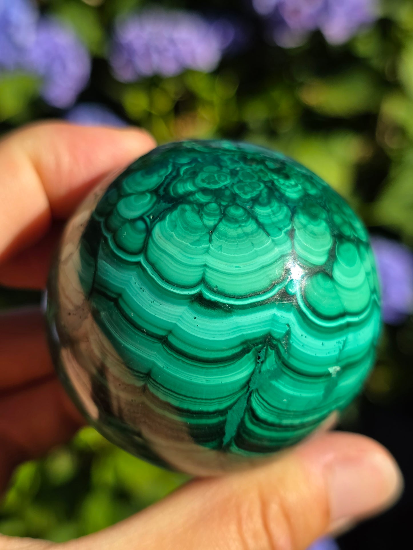 Sphère Malachite n°2
