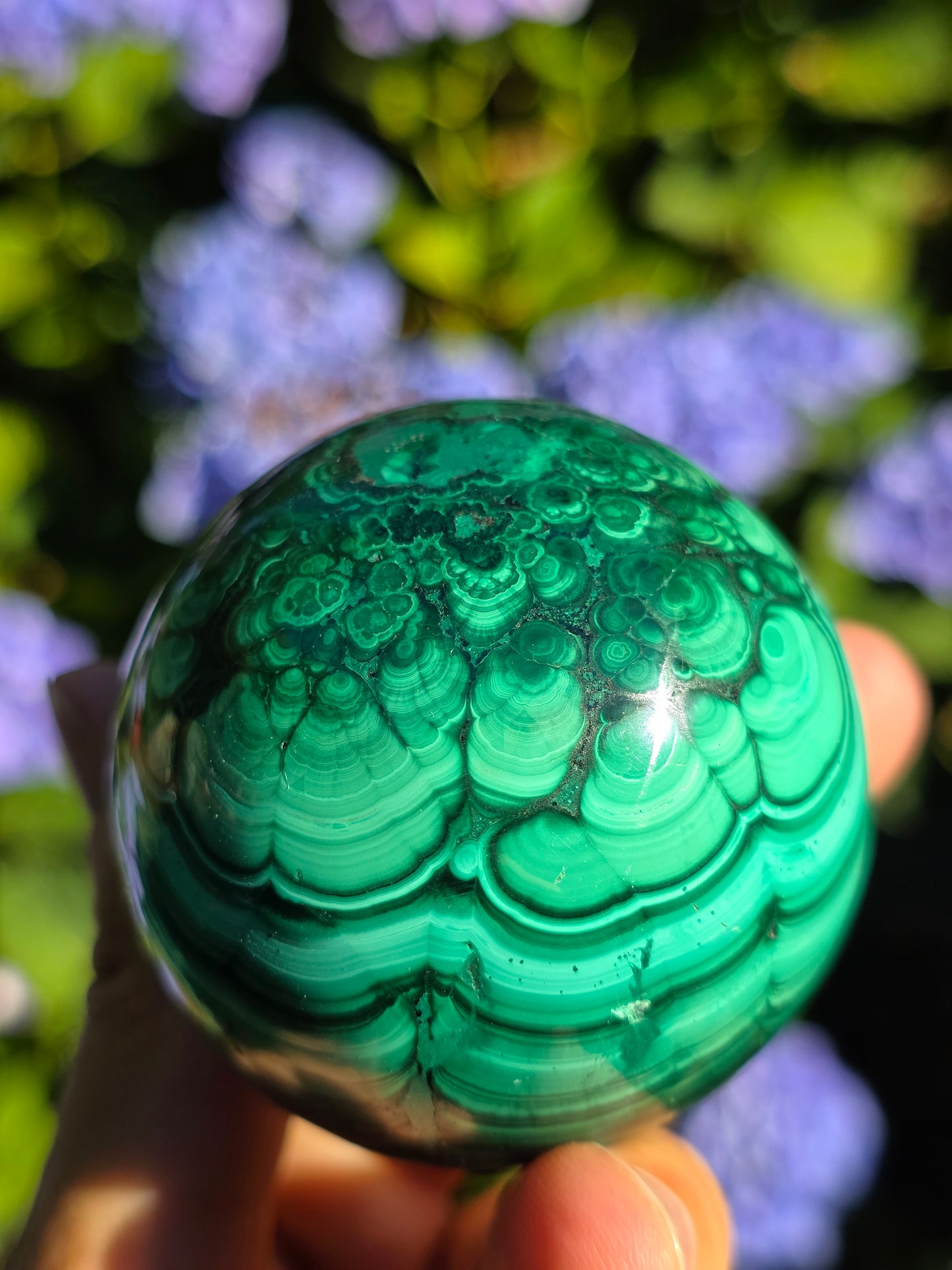 Sphère Malachite n°2