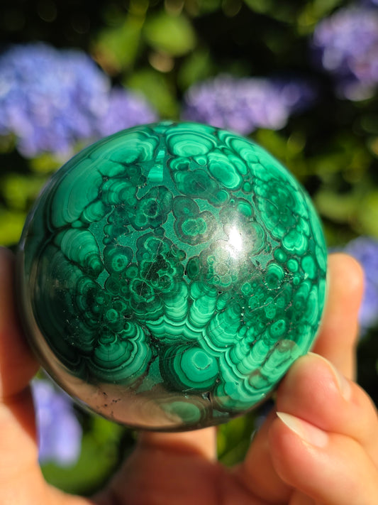 Sphère Malachite n°3