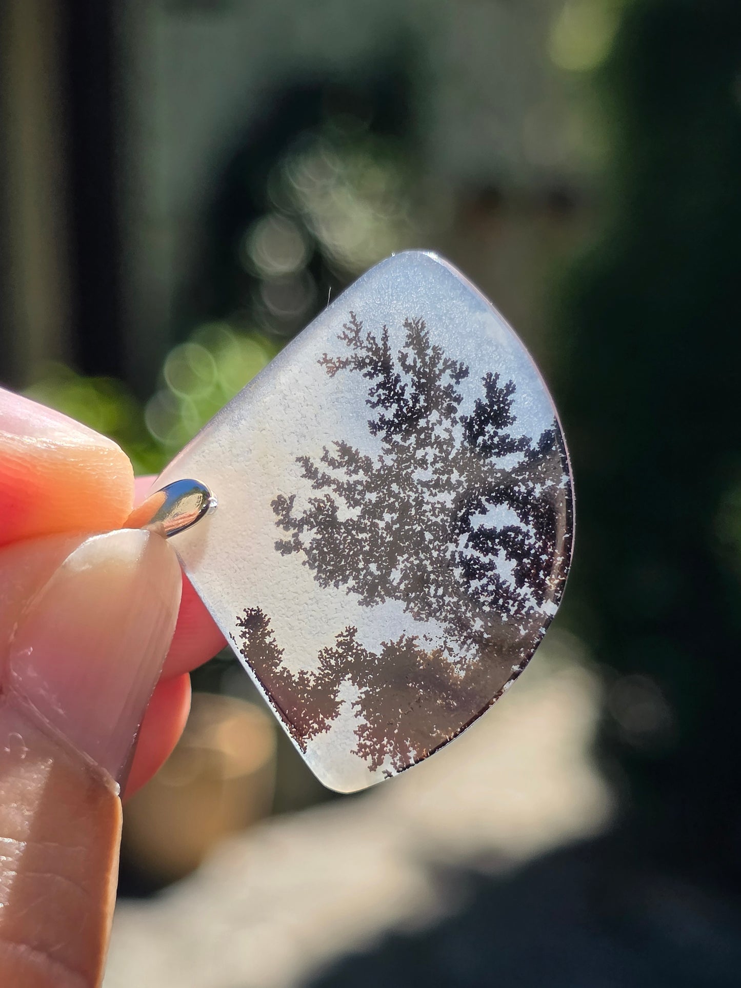Pendentif Agate dendritique de Turquie n°4