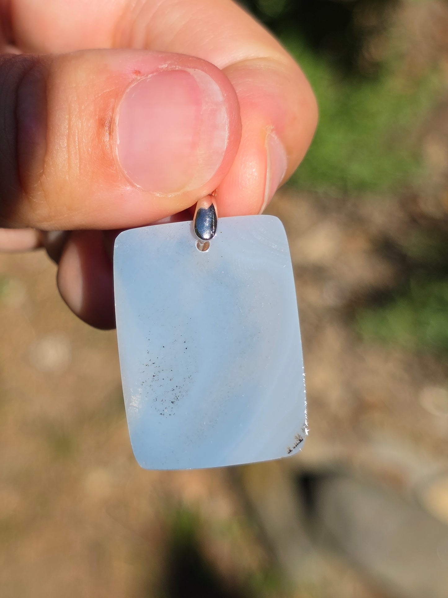 Pendentif Agate dendritique de Turquie n°5