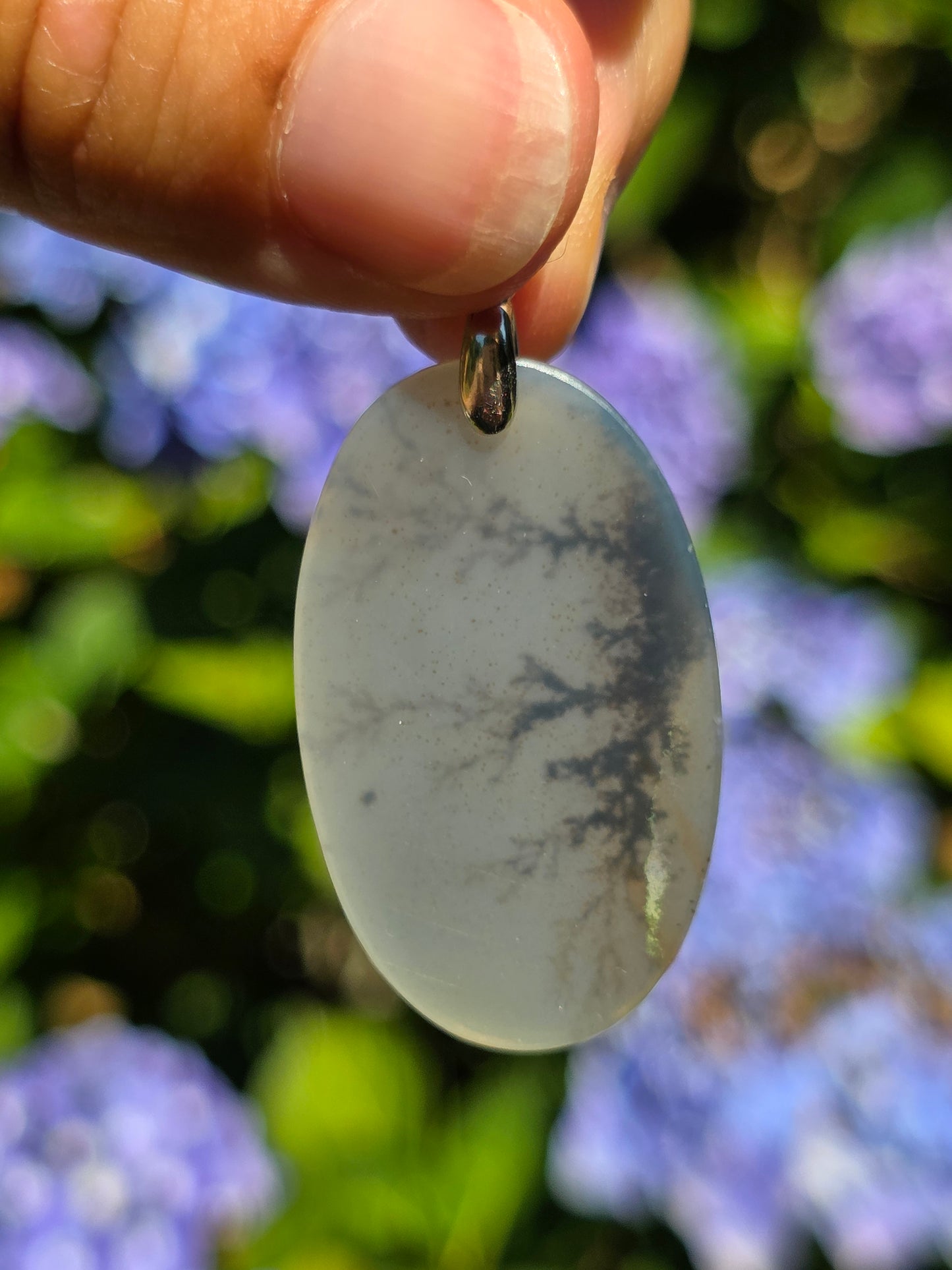 Pendentif Agate dendritique de Turquie n°6