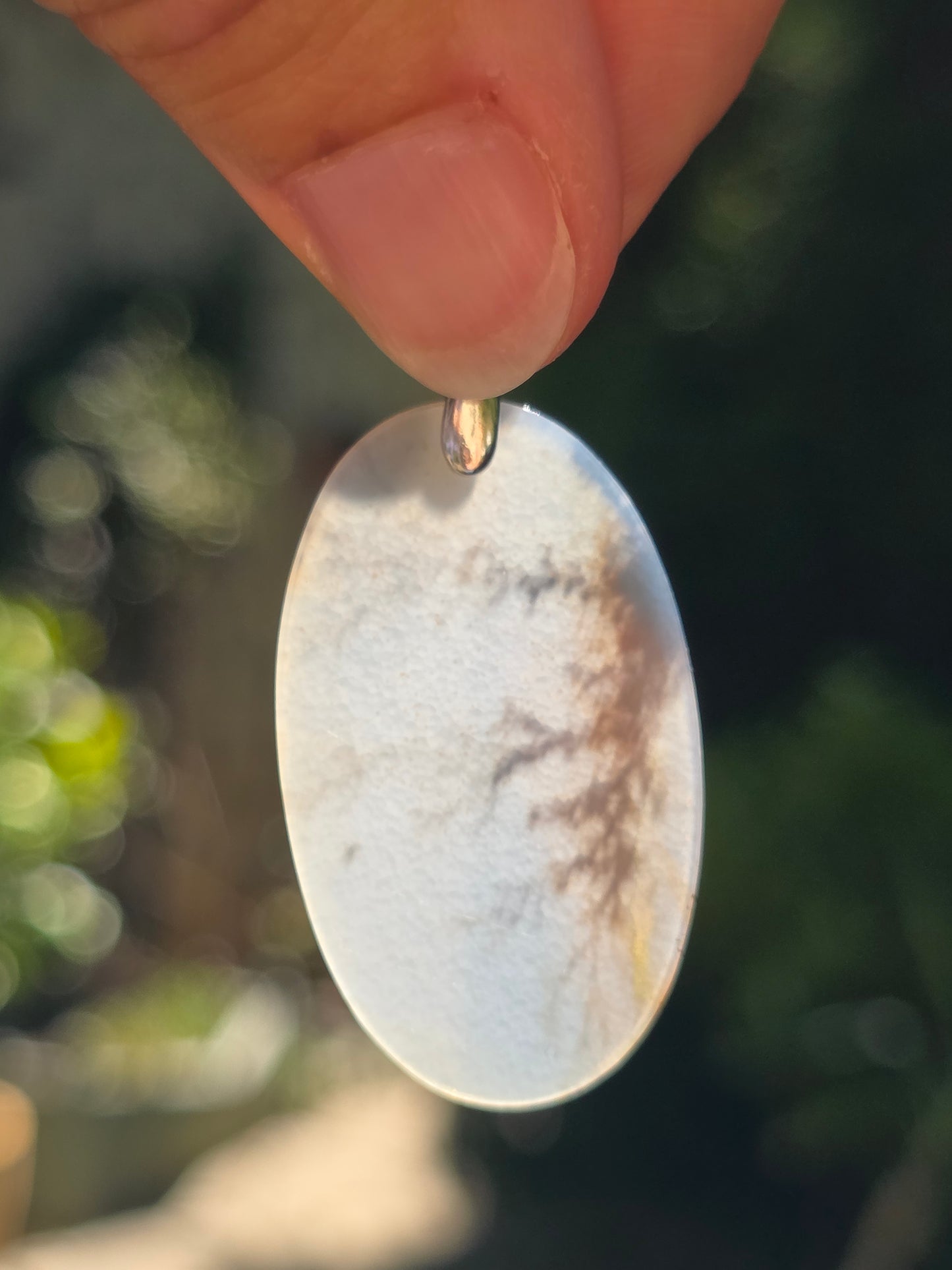 Pendentif Agate dendritique de Turquie n°6