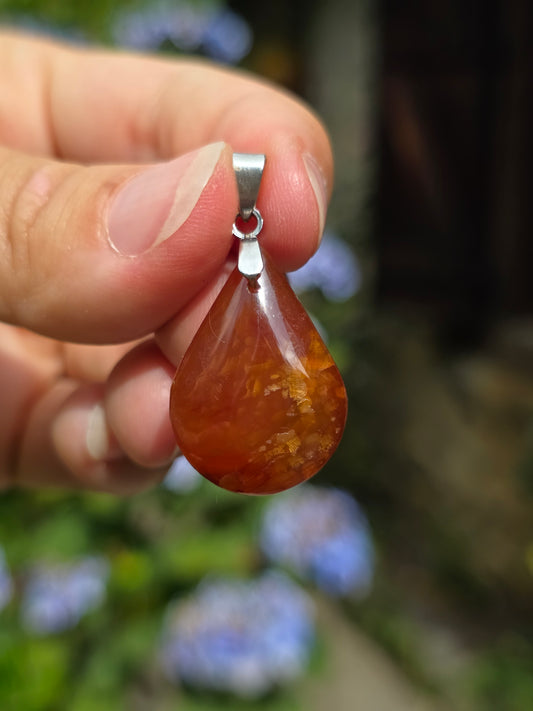 Pendentif en Cornaline n°1