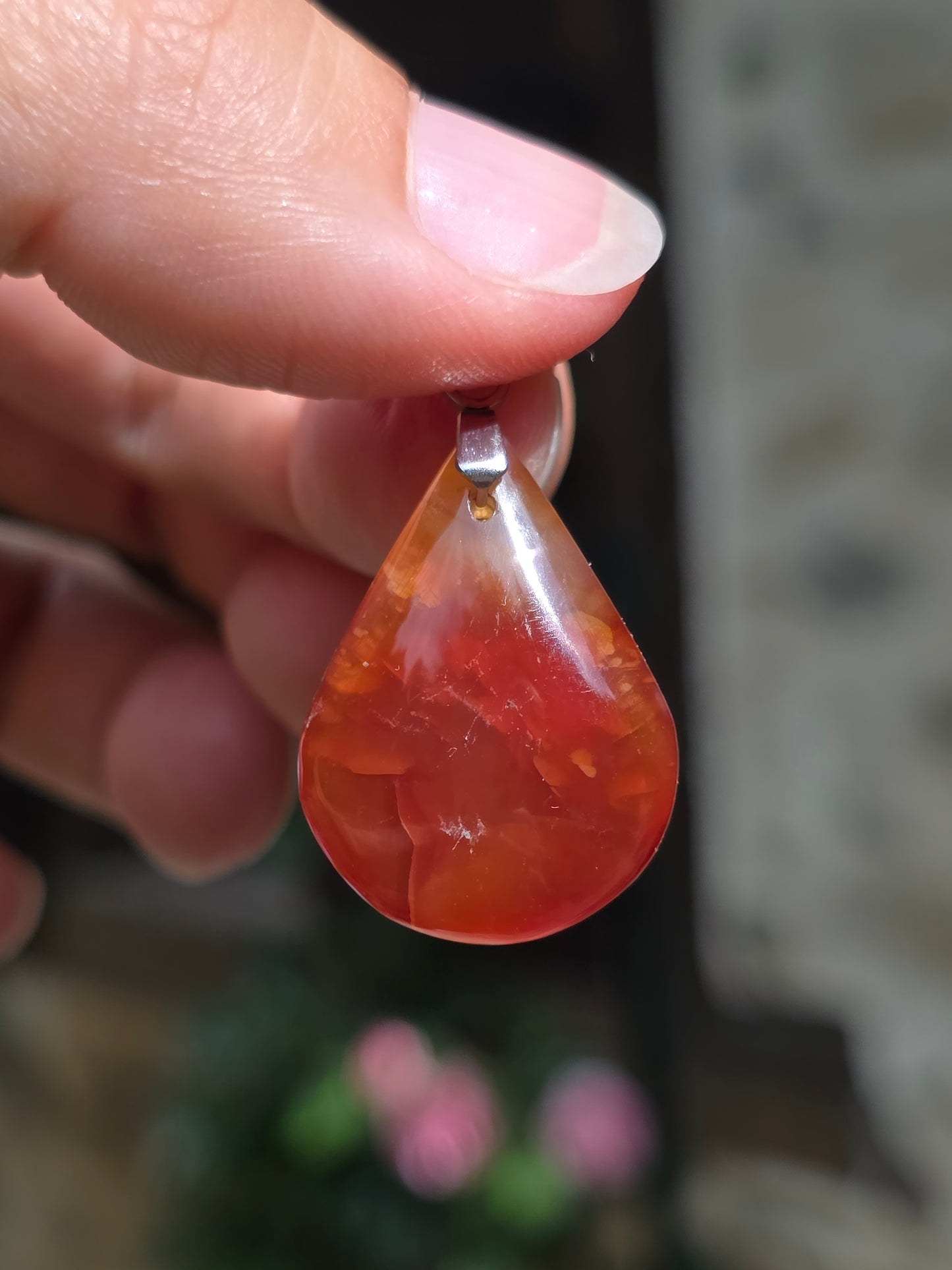 Pendentif en Cornaline n°3